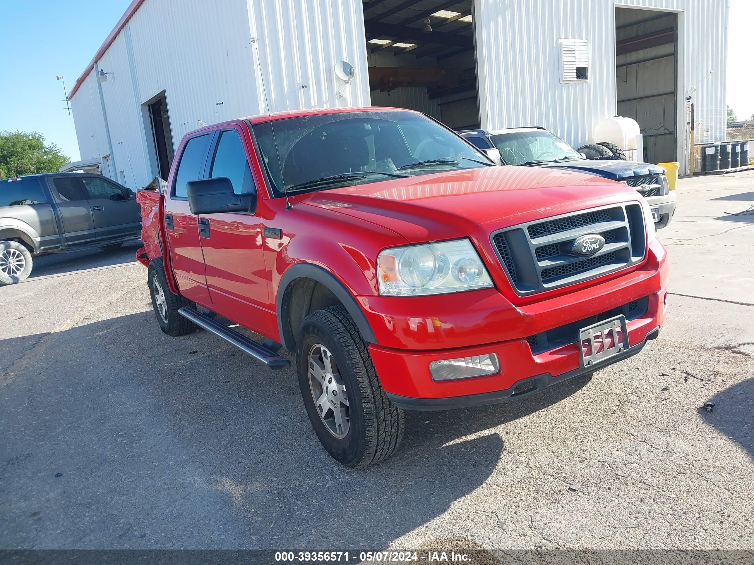 FORD F-150 2004 1ftpw145x4kb13201