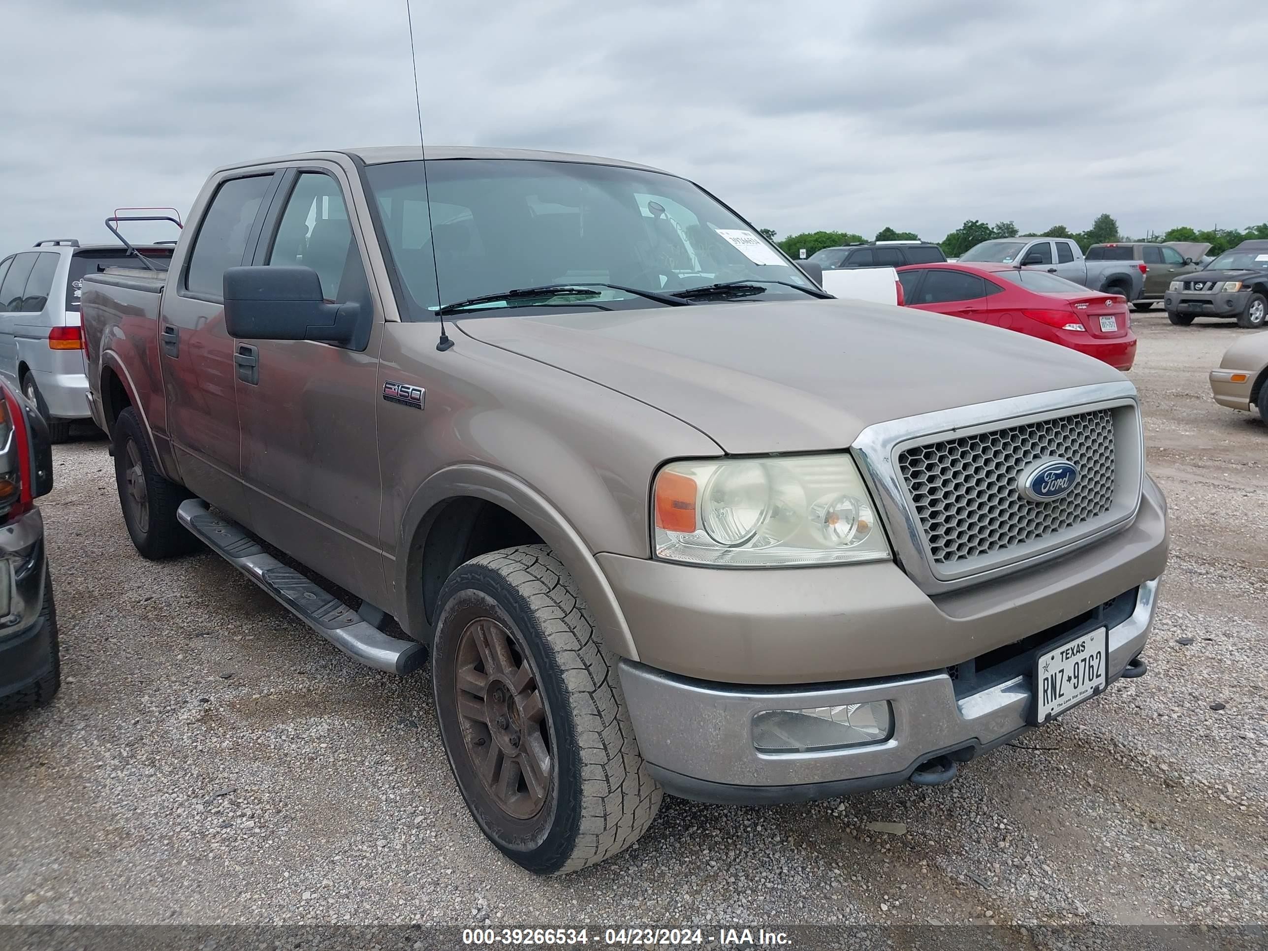 FORD F-150 2004 1ftpw145x4kd63697