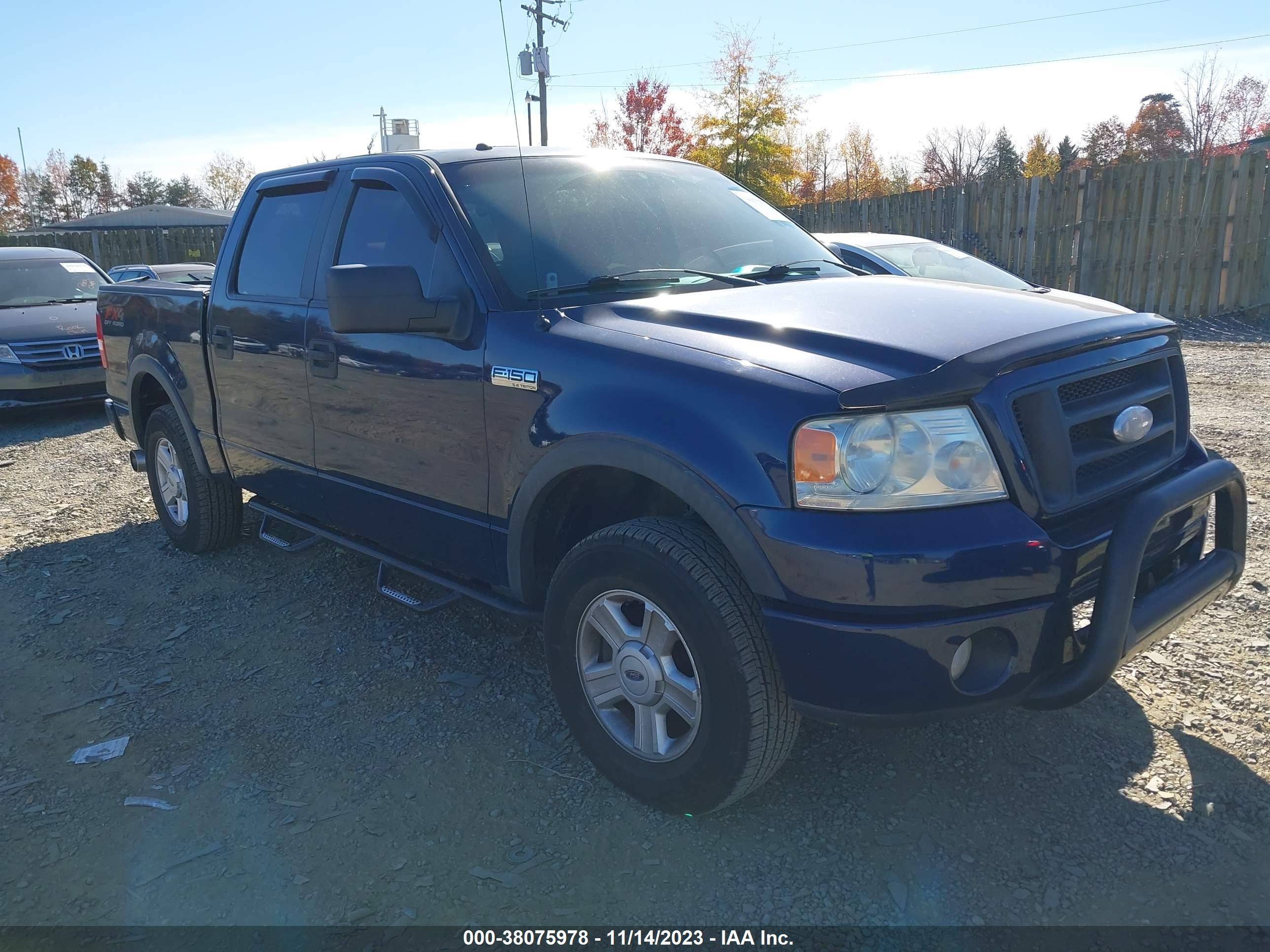 FORD F-150 2007 1ftpw14v07kd38747