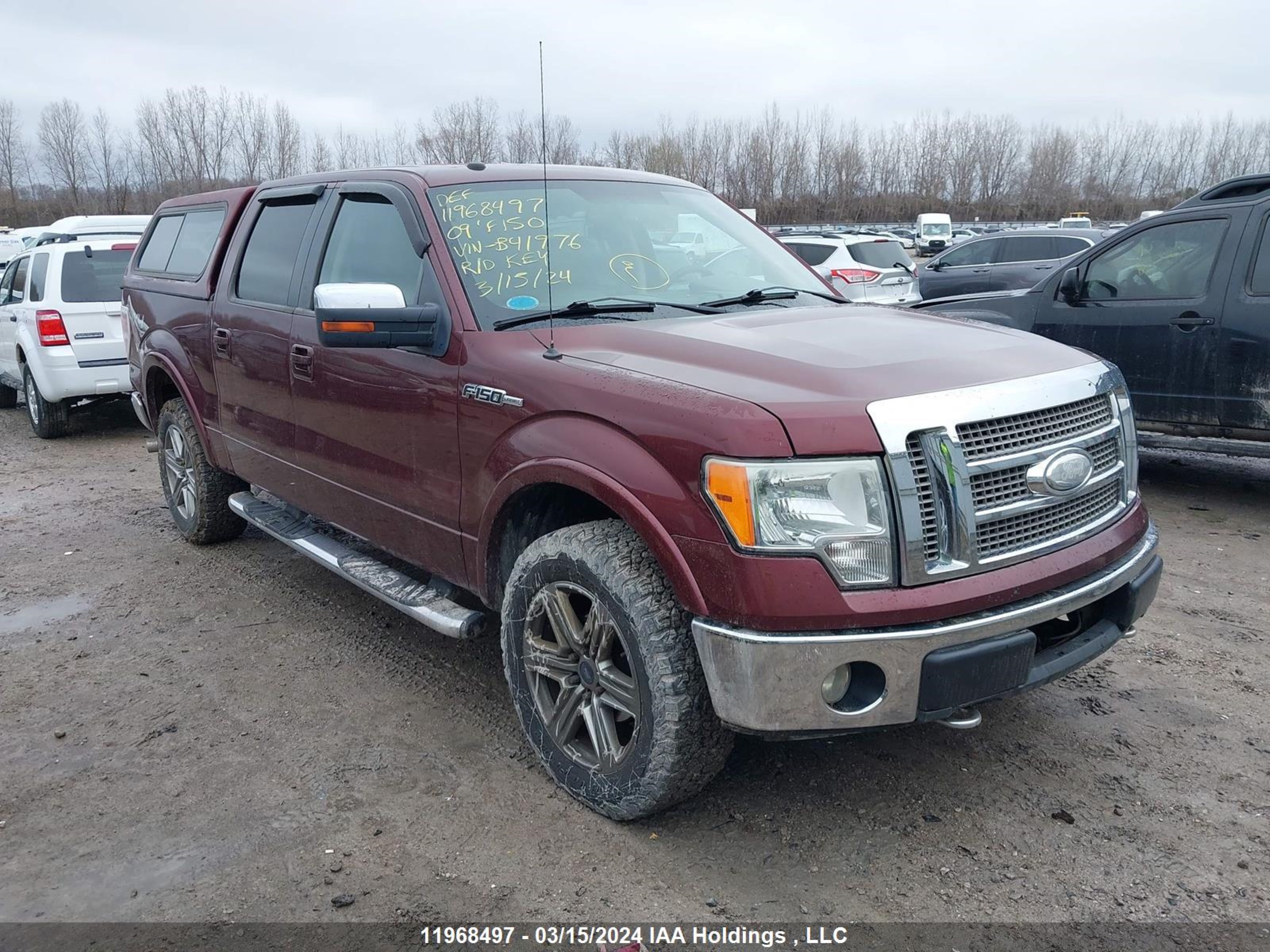 FORD F-150 2009 1ftpw14v09fb41976