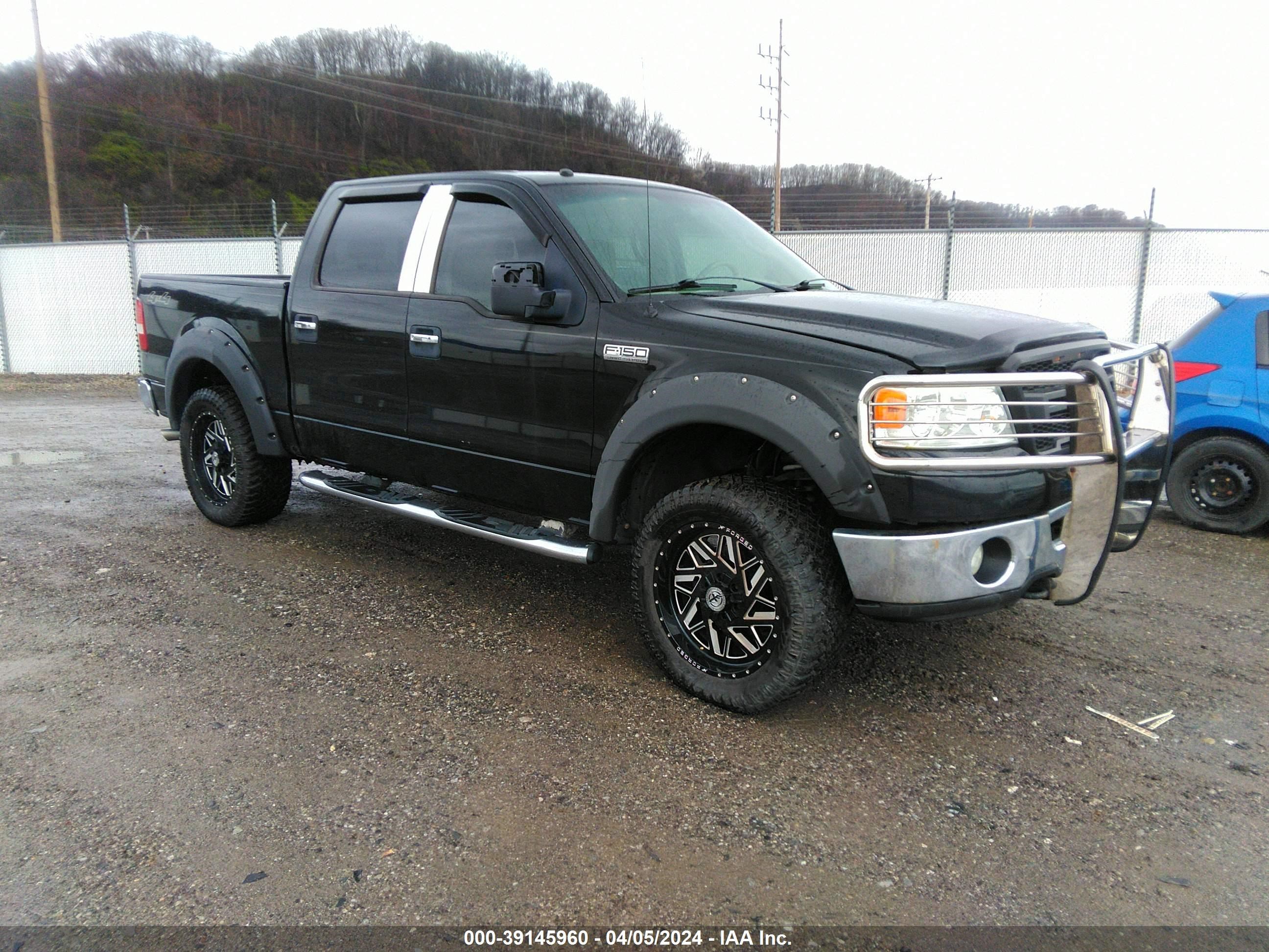 FORD F-150 2007 1ftpw14v17kd18247