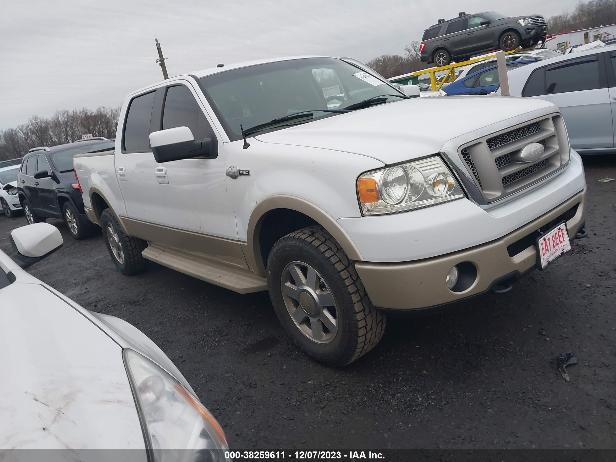 FORD F-150 2007 1ftpw14v17kd46176