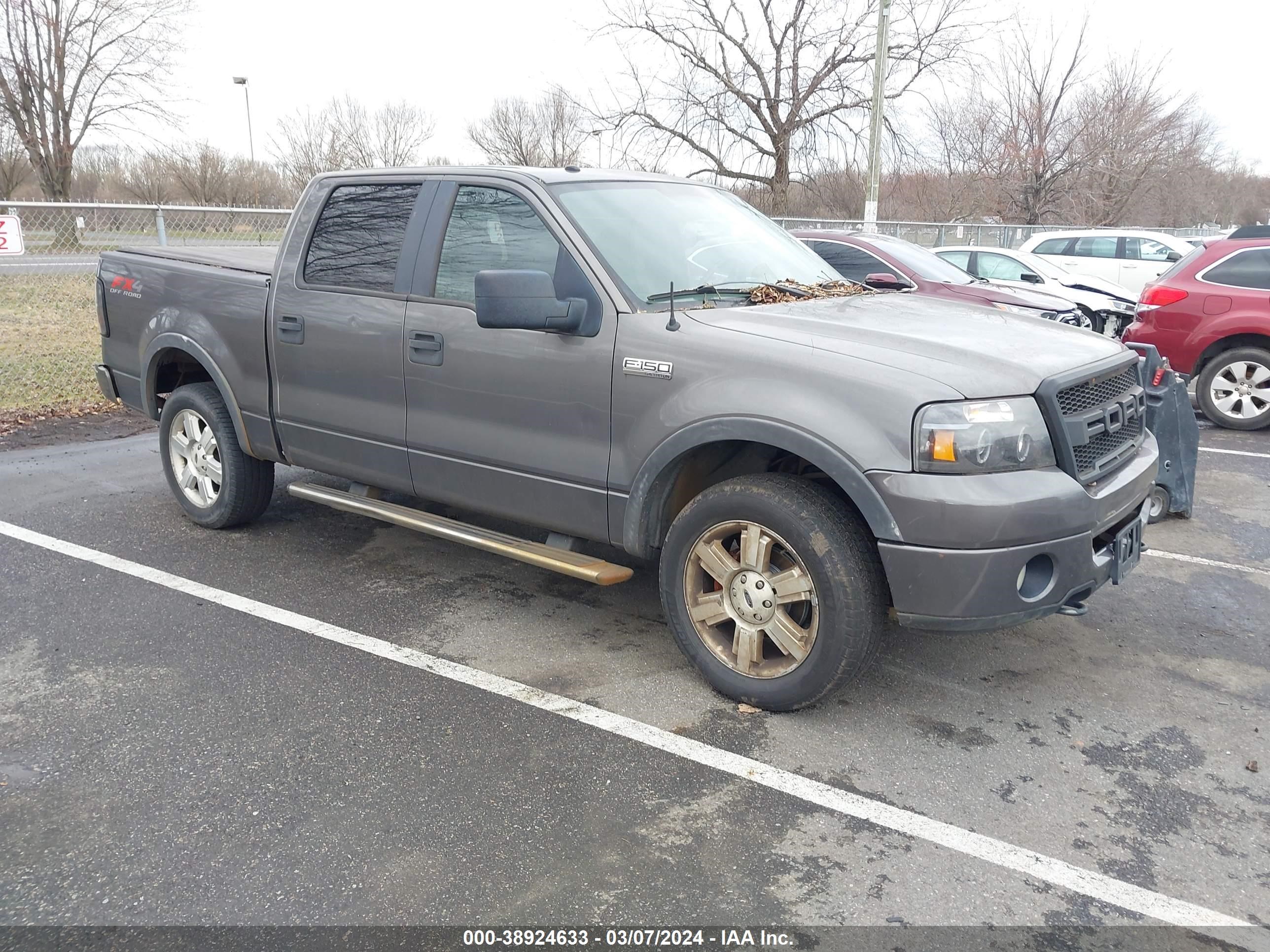 FORD F-150 2007 1ftpw14v37fa46454