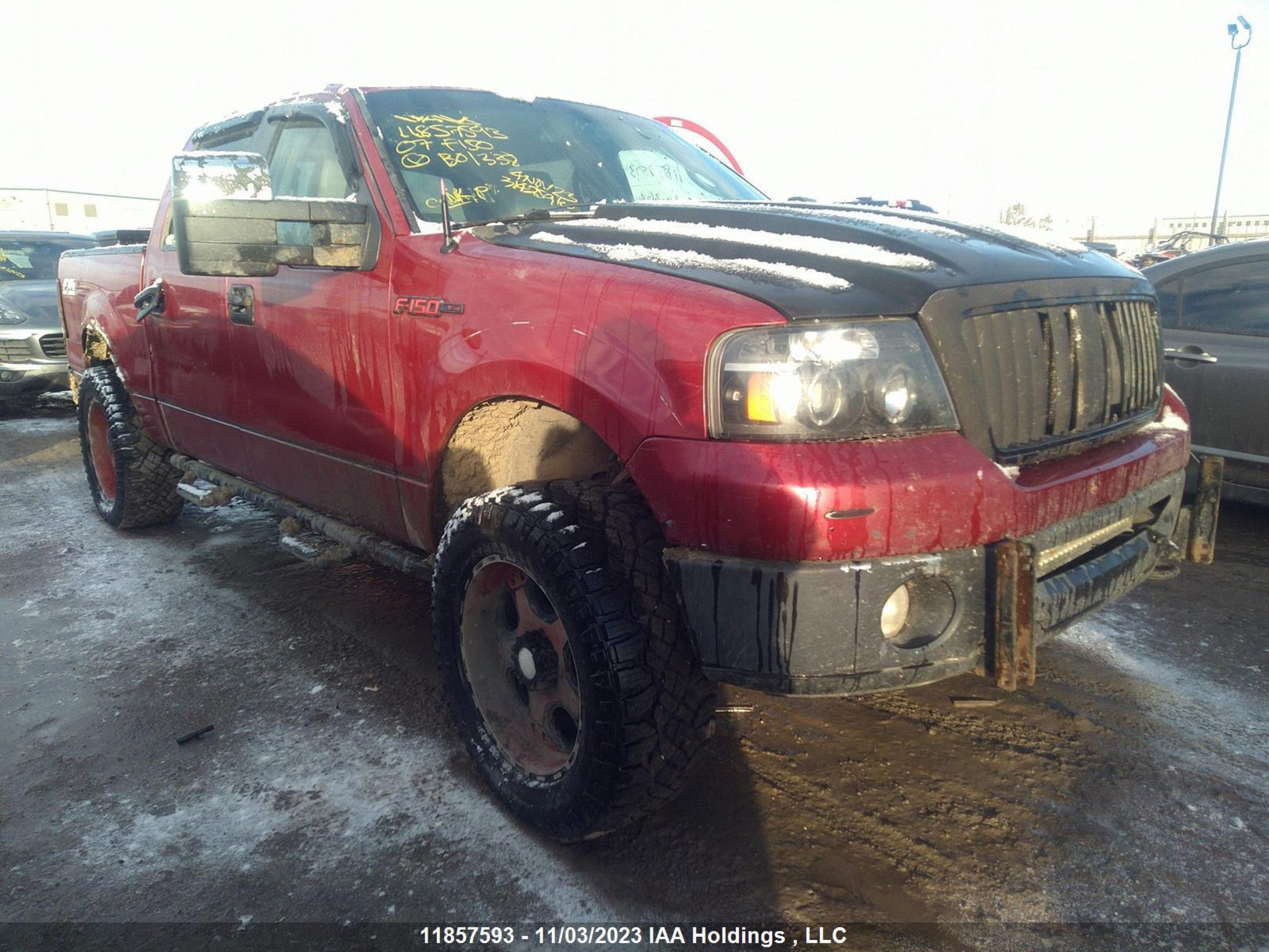 FORD F-150 2007 1ftpw14v37fb01338