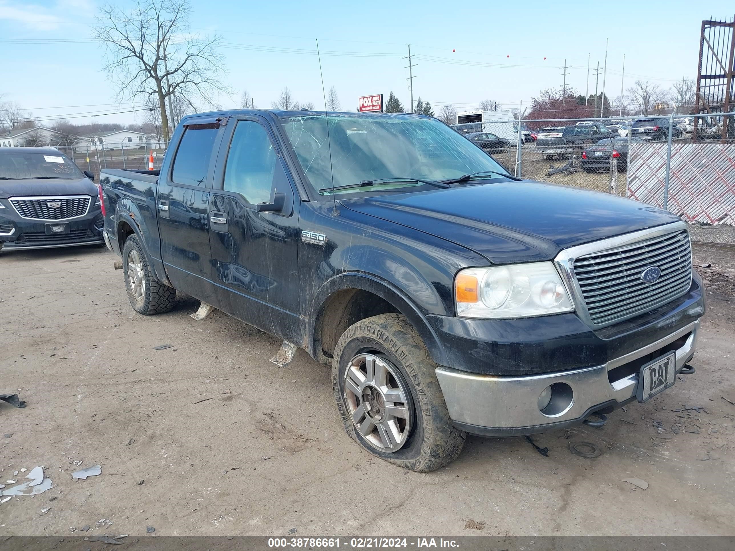 FORD F-150 2008 1ftpw14v38fa63644