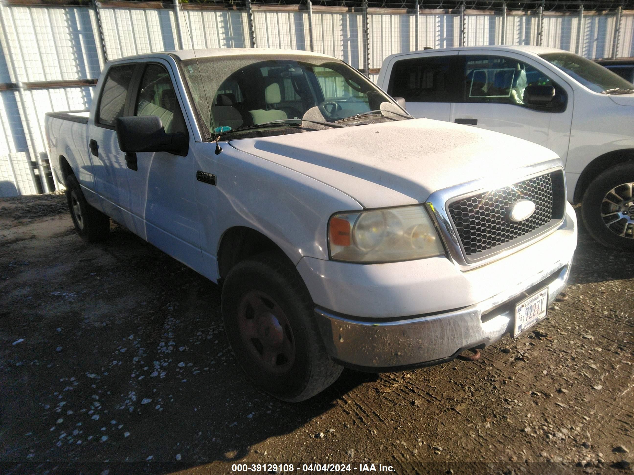 FORD F-150 2008 1ftpw14v38fc11100