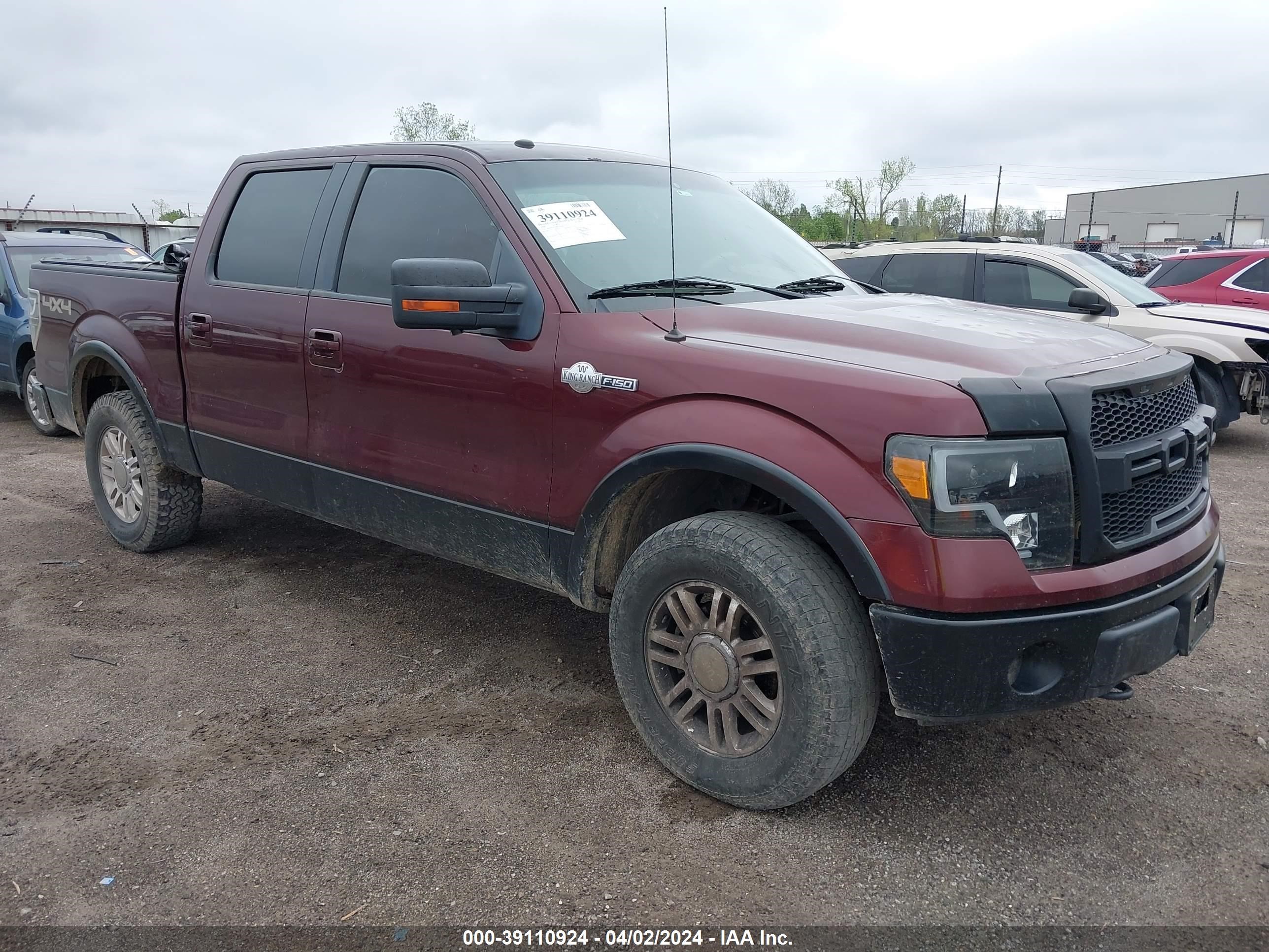 FORD F-150 2009 1ftpw14v49kc70309