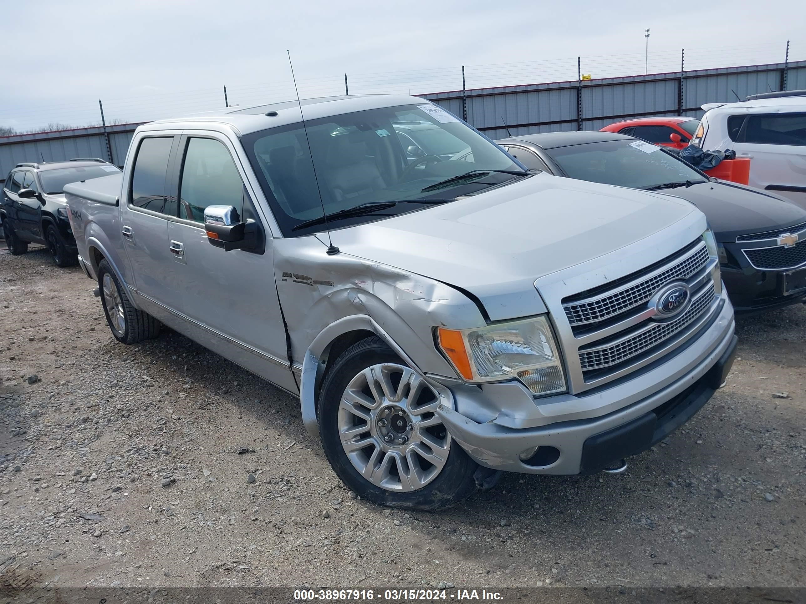 FORD F-150 2009 1ftpw14v59fb41309