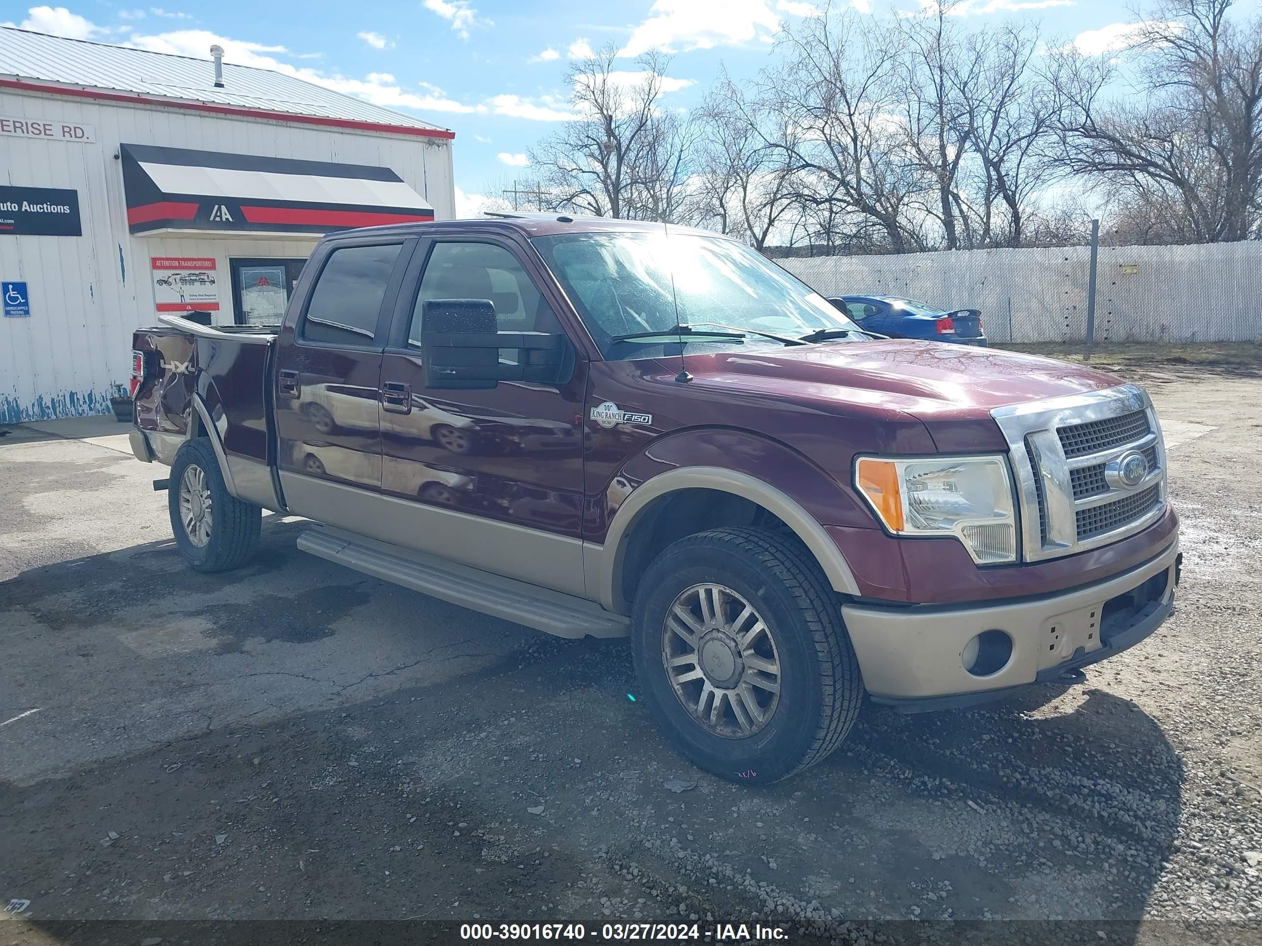 FORD F-150 2009 1ftpw14v59kc41241