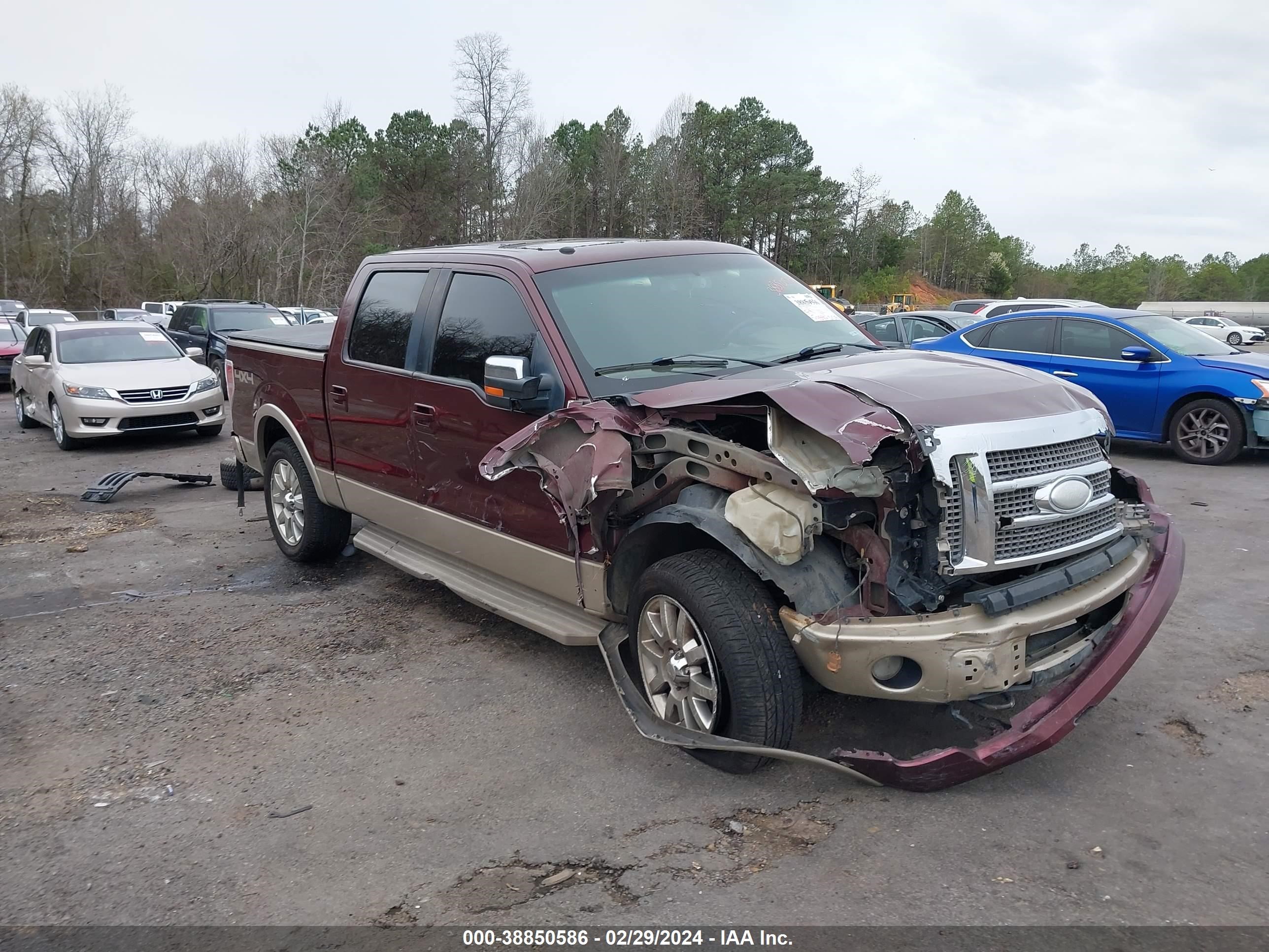 FORD F-150 2009 1ftpw14v69ka90135