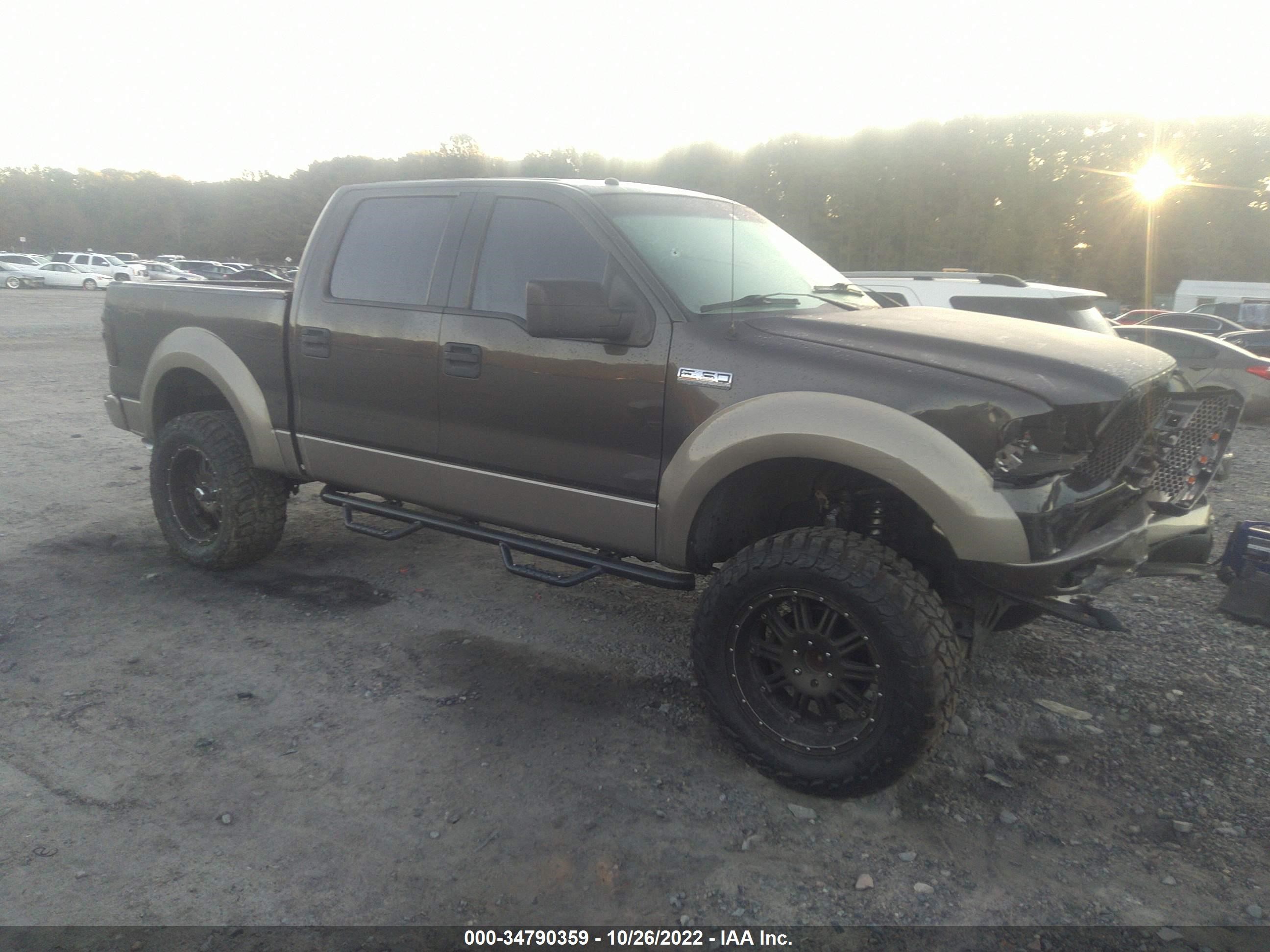 FORD F-150 2006 1ftpw14v76fb40559