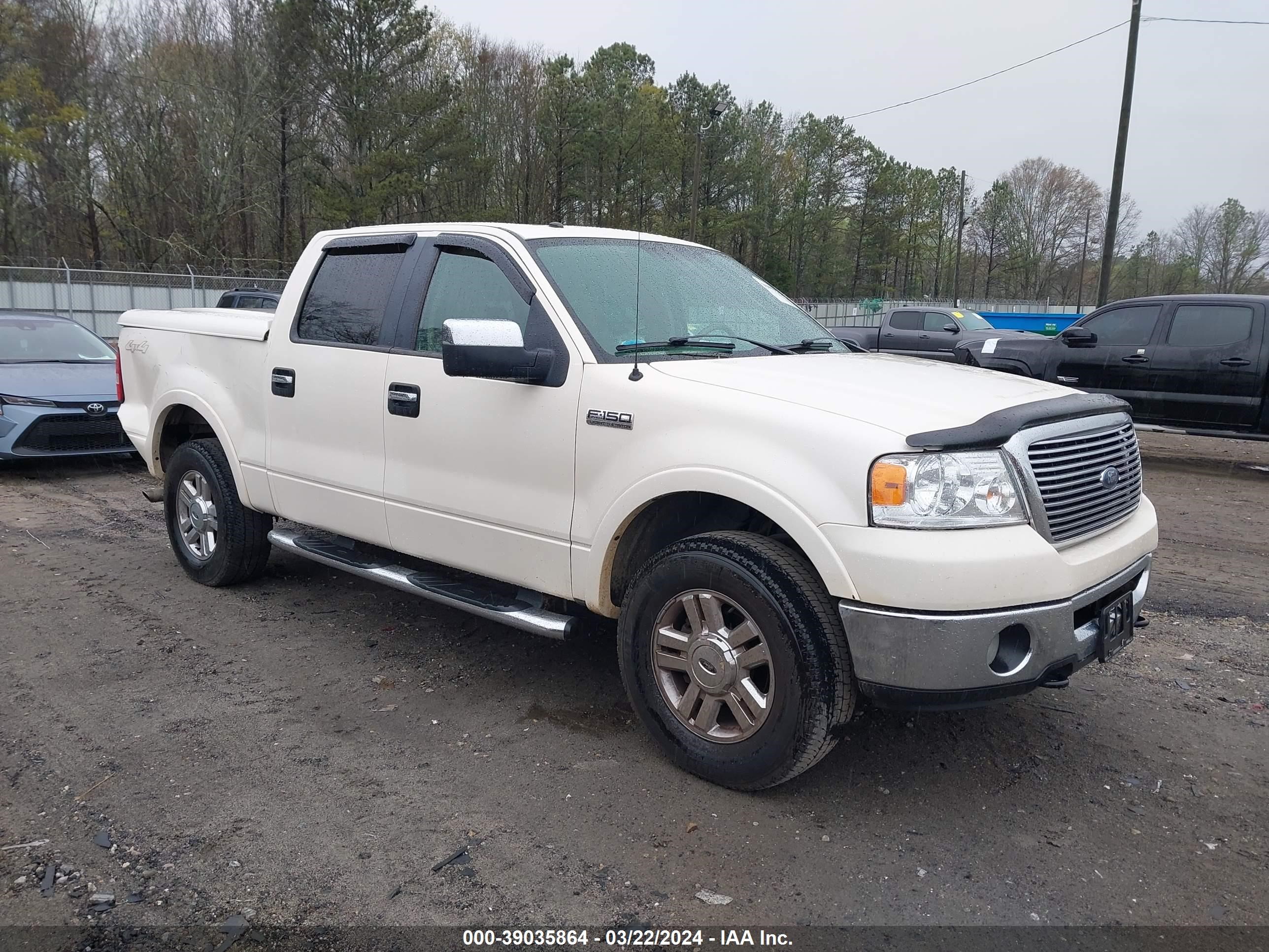 FORD F-150 2007 1ftpw14v77fb33693