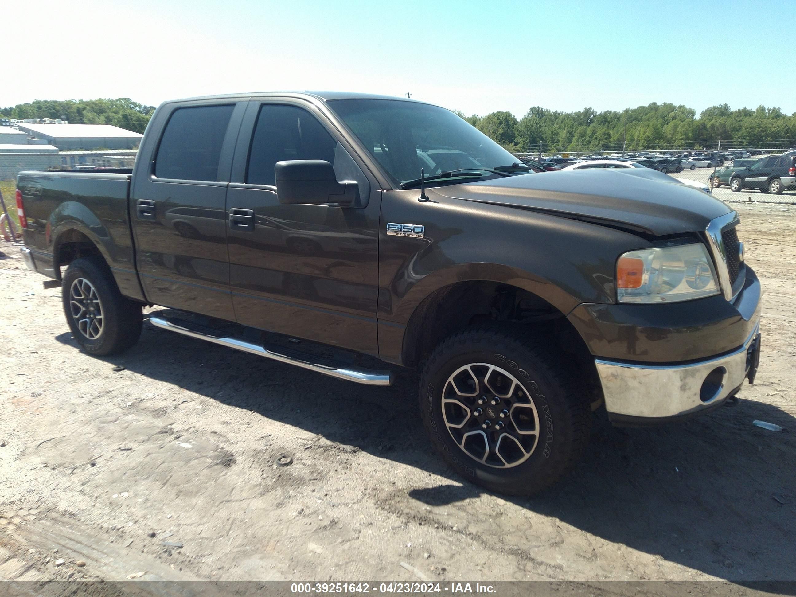 FORD F-150 2008 1ftpw14v78kc49761