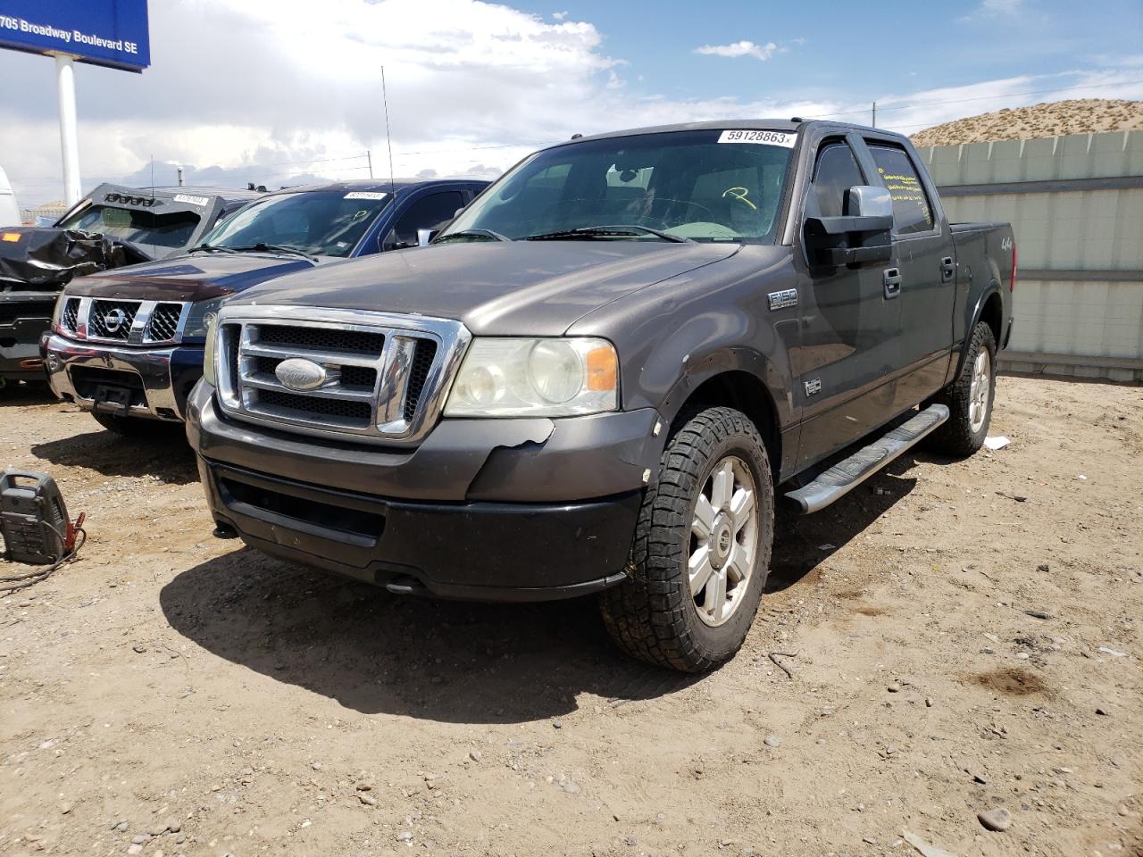 FORD F-150 2008 1ftpw14v78kd19338