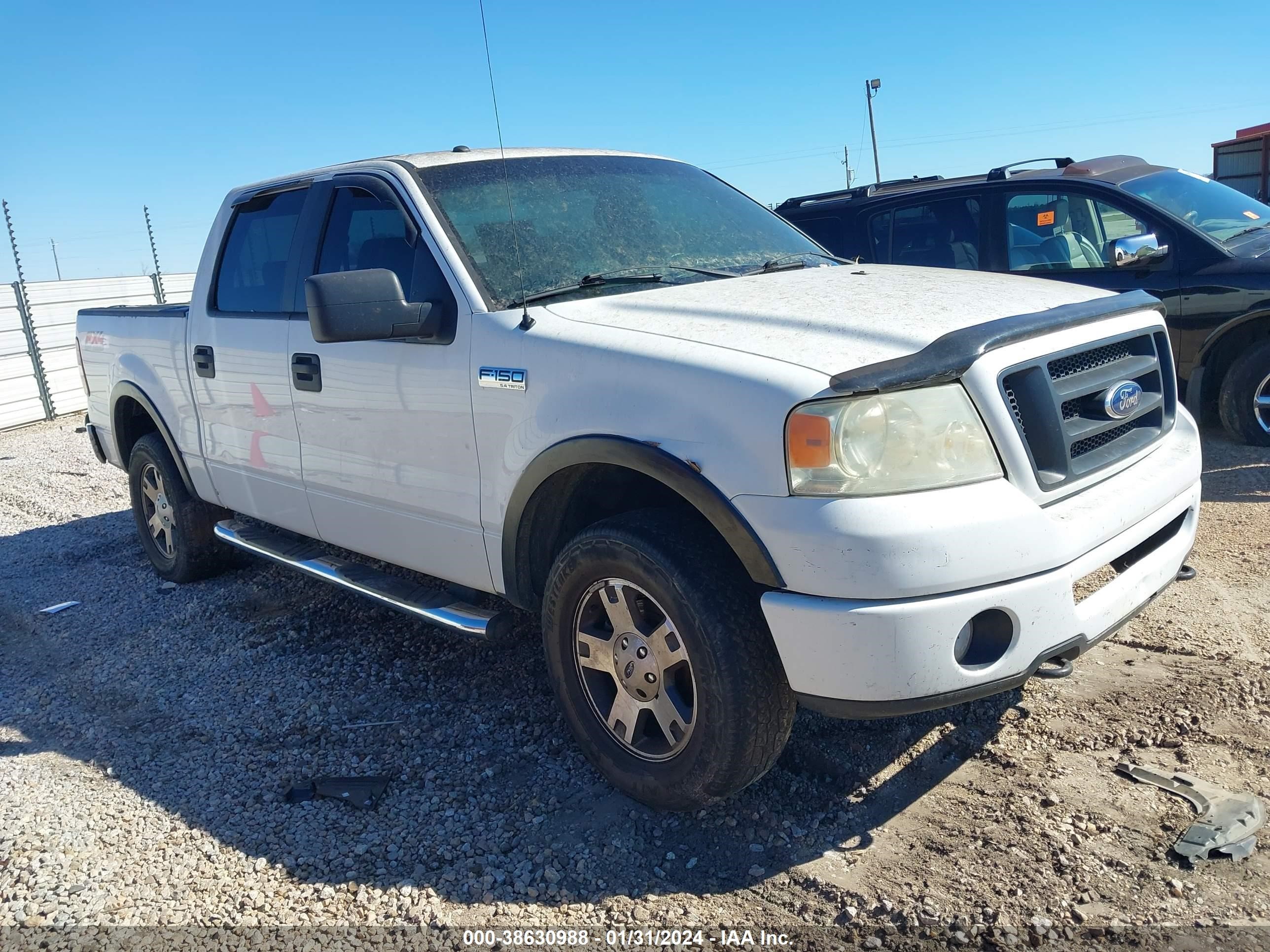 FORD F-150 2007 1ftpw14v87fa19198