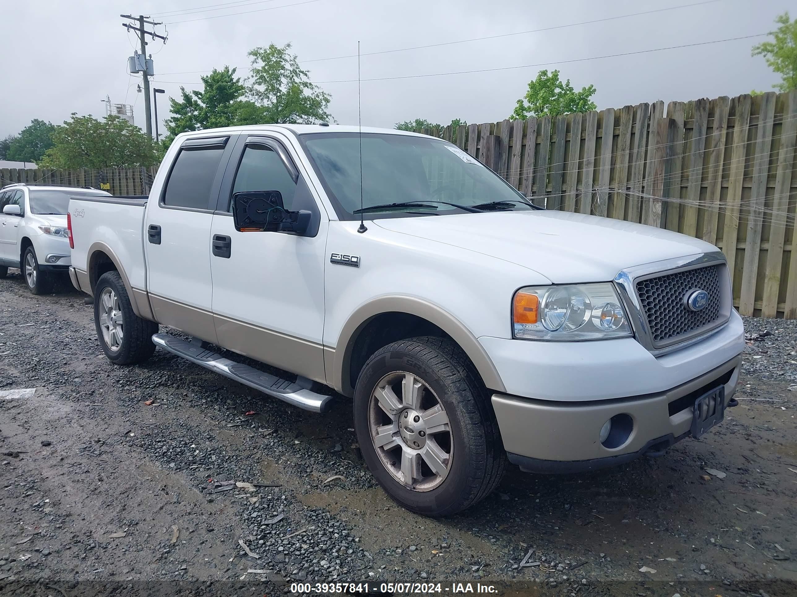 FORD F-150 2007 1ftpw14v87fb27370