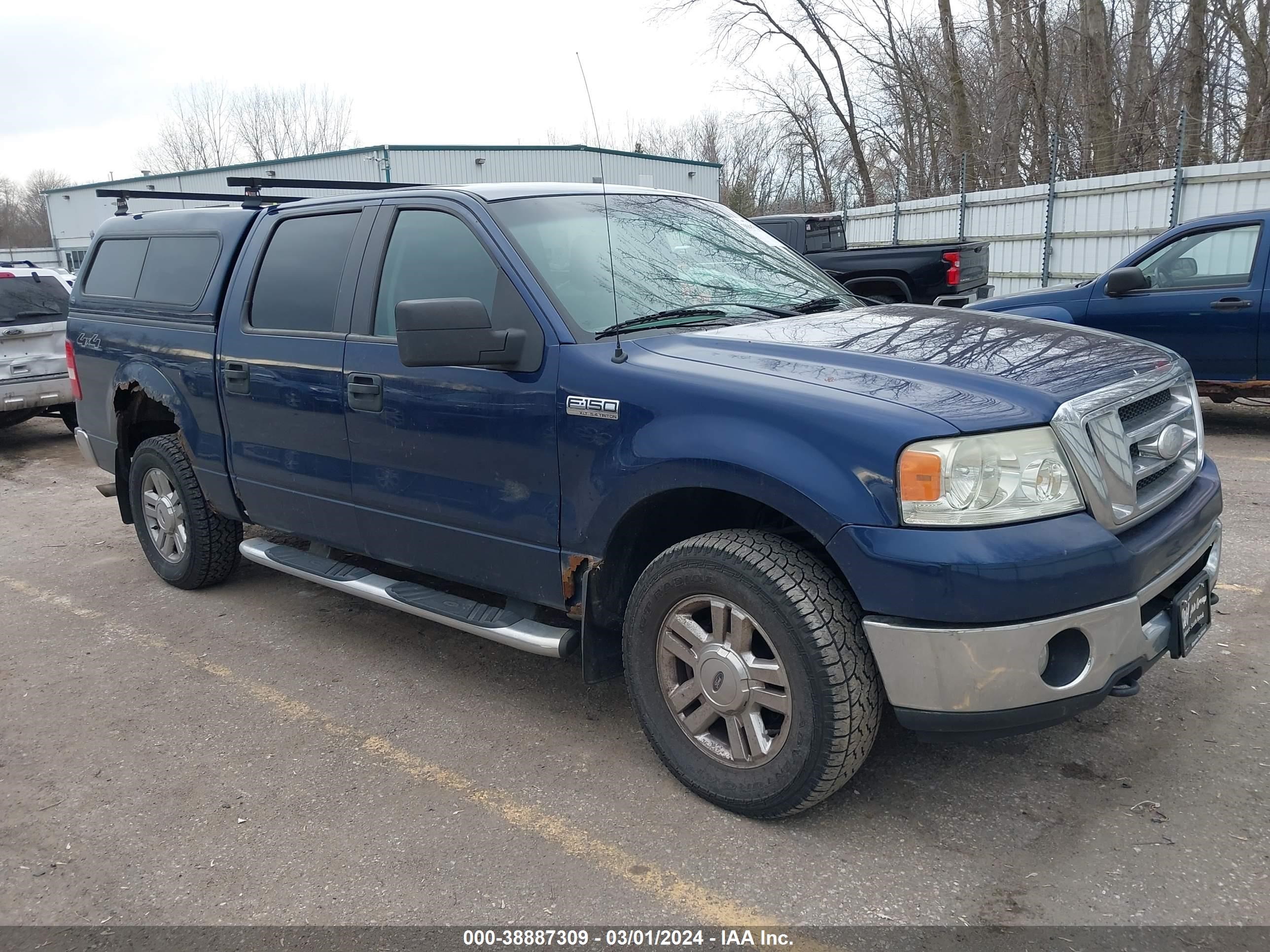 FORD F-150 2007 1ftpw14v87fb79744