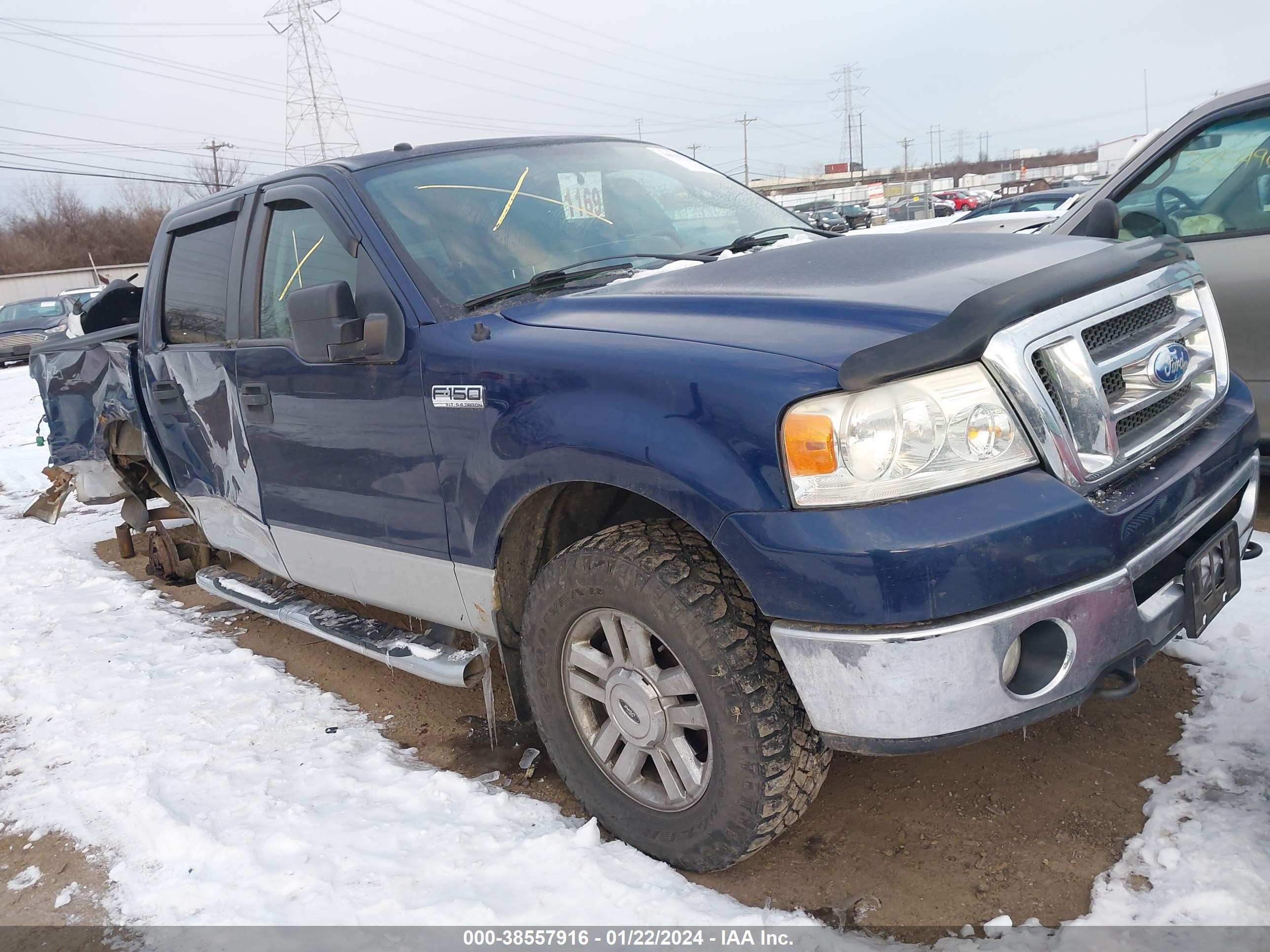 FORD F-150 2008 1ftpw14v88fb34496