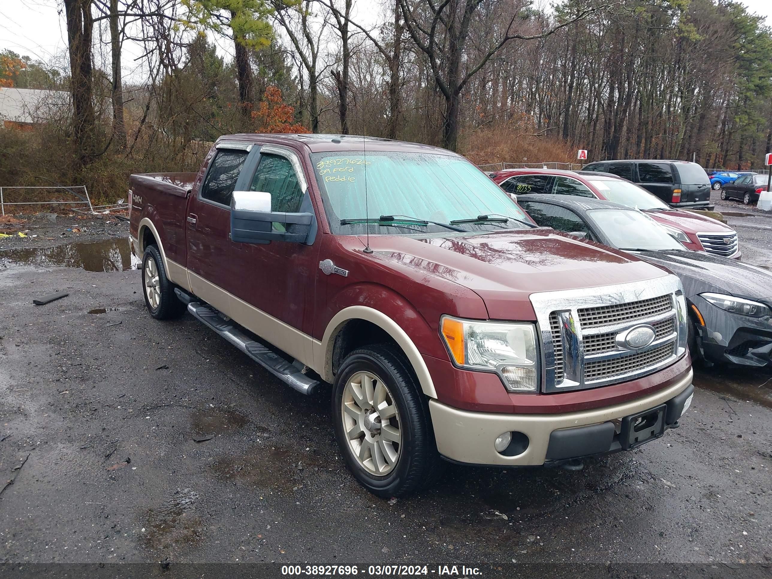 FORD F-150 2009 1ftpw14v89kb74666