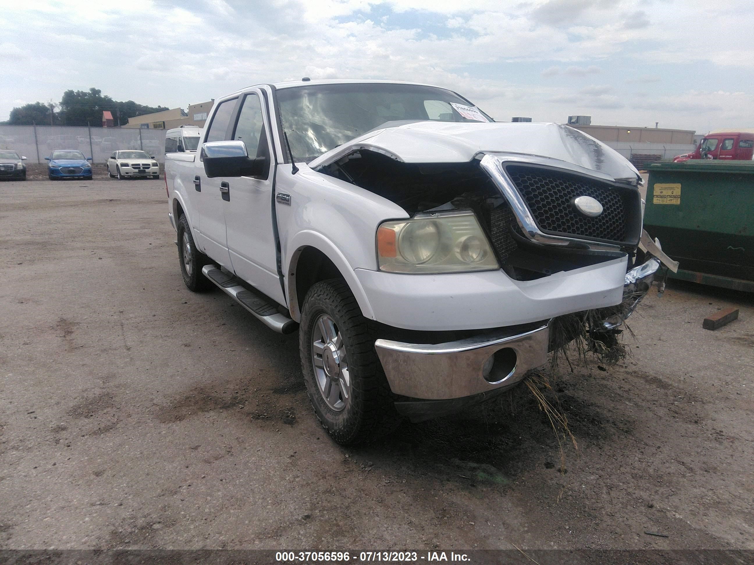 FORD F-150 2007 1ftpw14v97kc34399