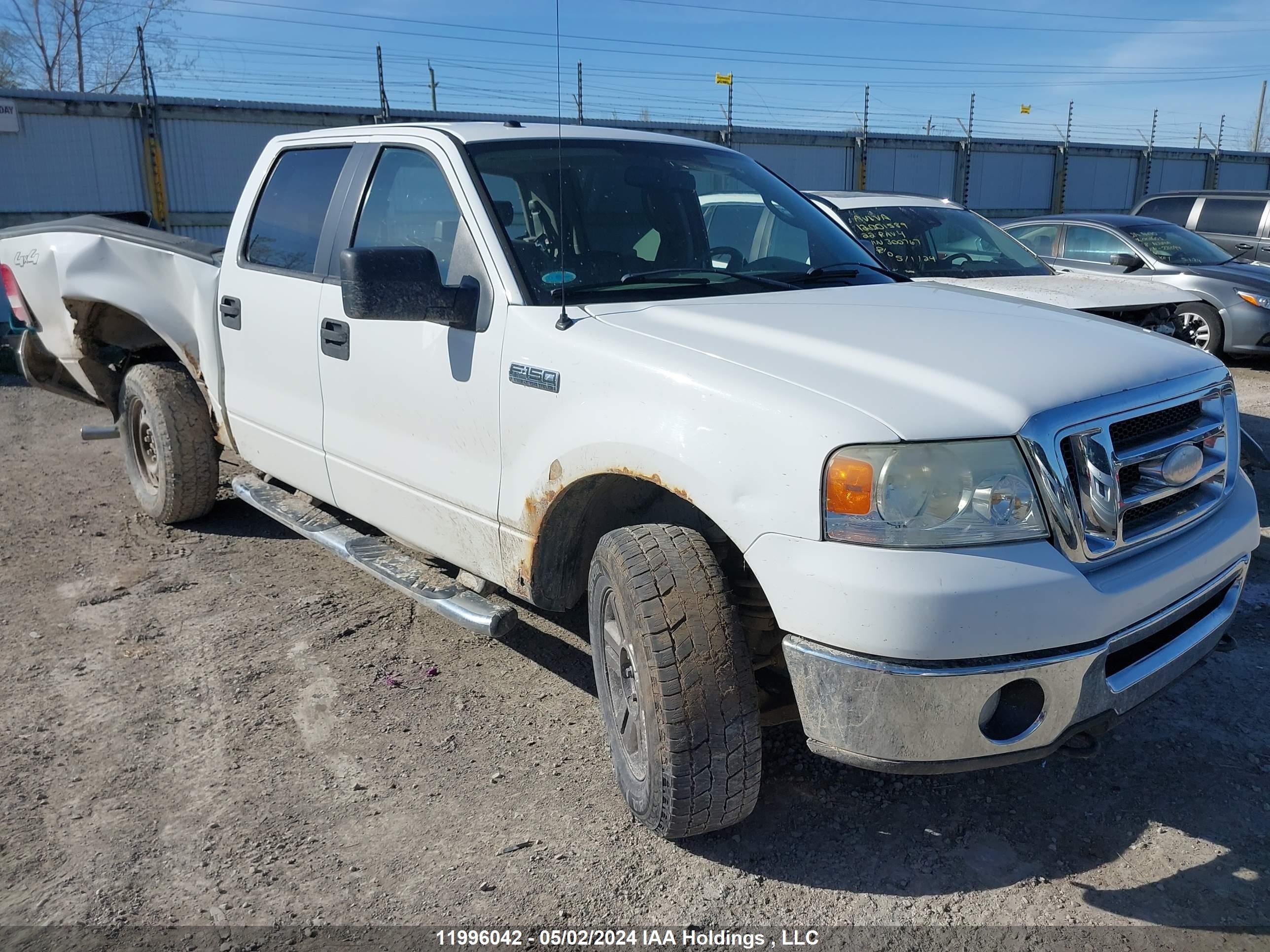 FORD F-150 2008 1ftpw14v98fc14163