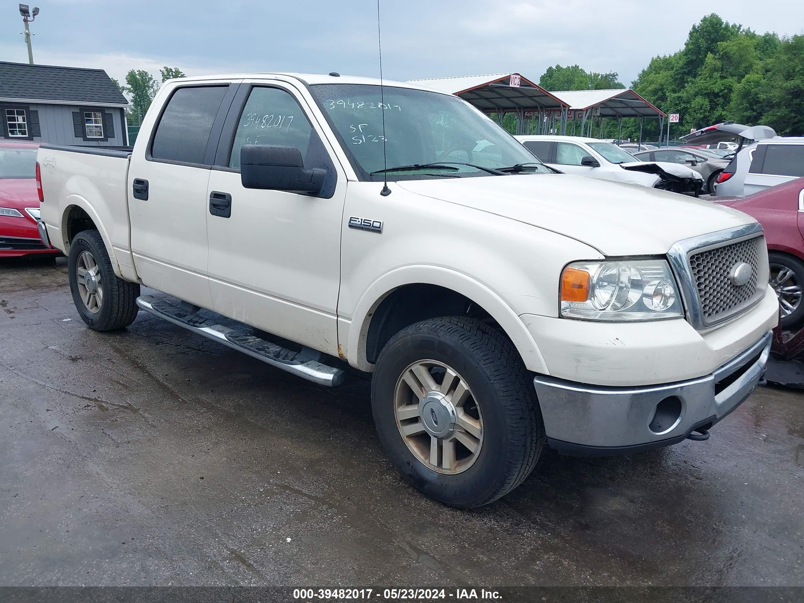 FORD F-150 2007 1ftpw14vx7fb72889