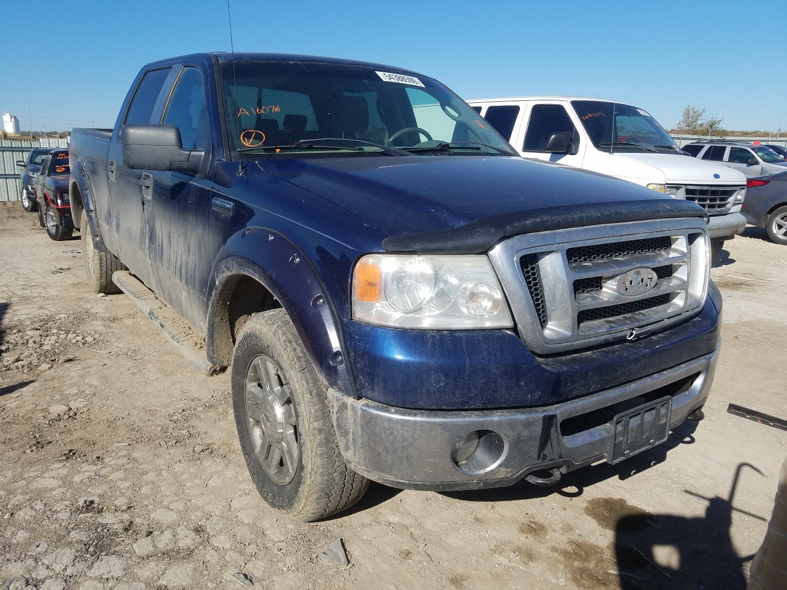 FORD F150 SUPER 2008 1ftpw14vx8fa16076