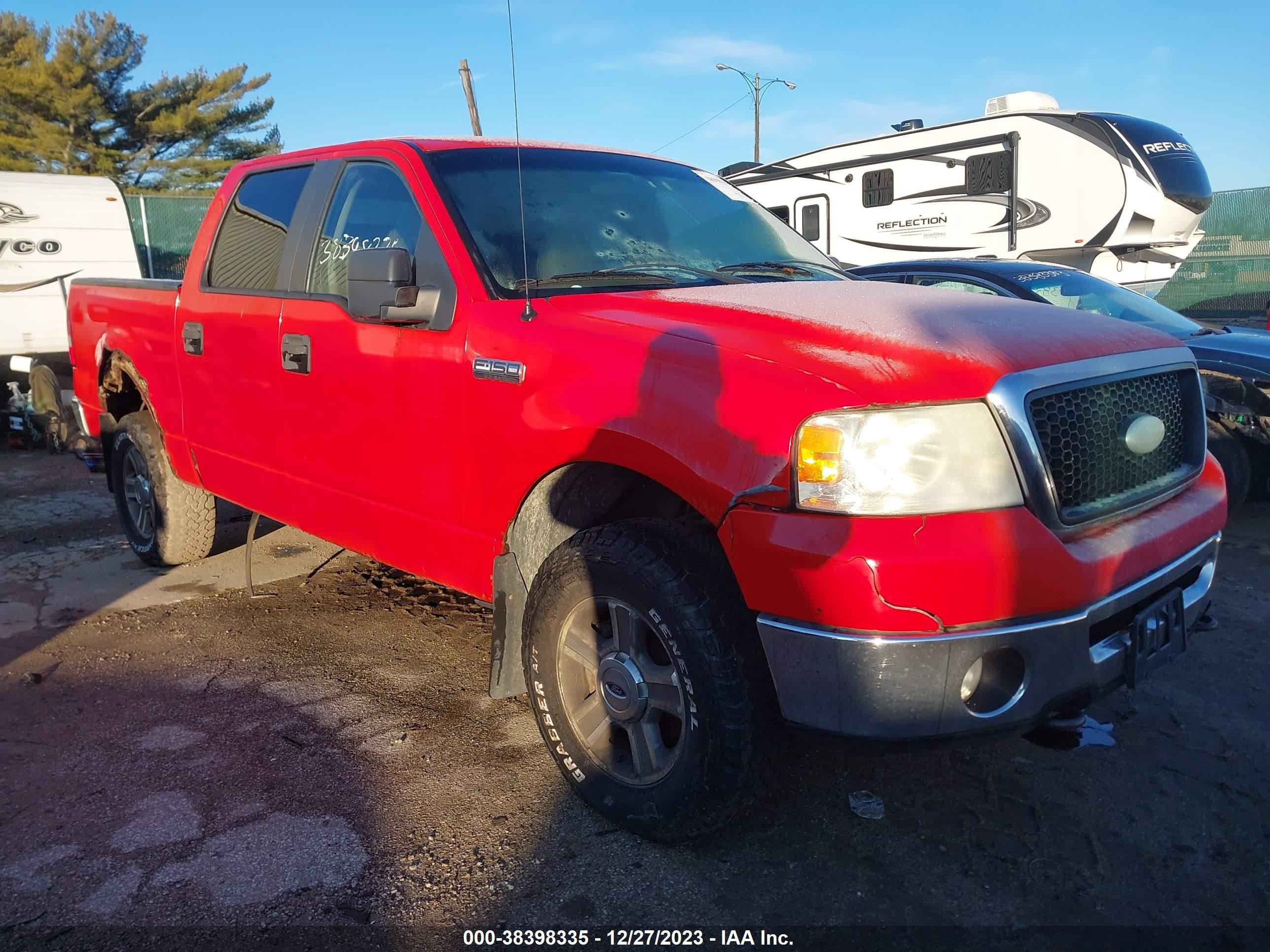 FORD F-150 2008 1ftpw14vx8fb41224