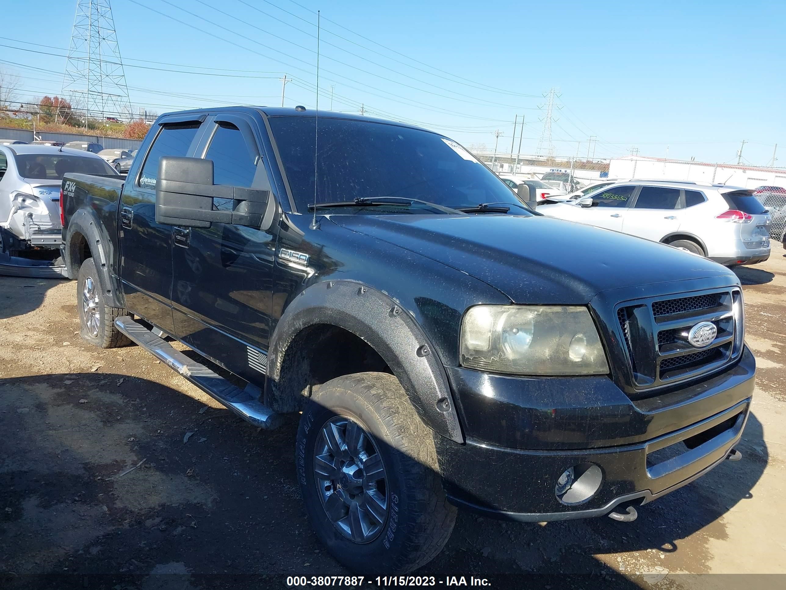 FORD F-150 2008 1ftpw14vx8fc32140