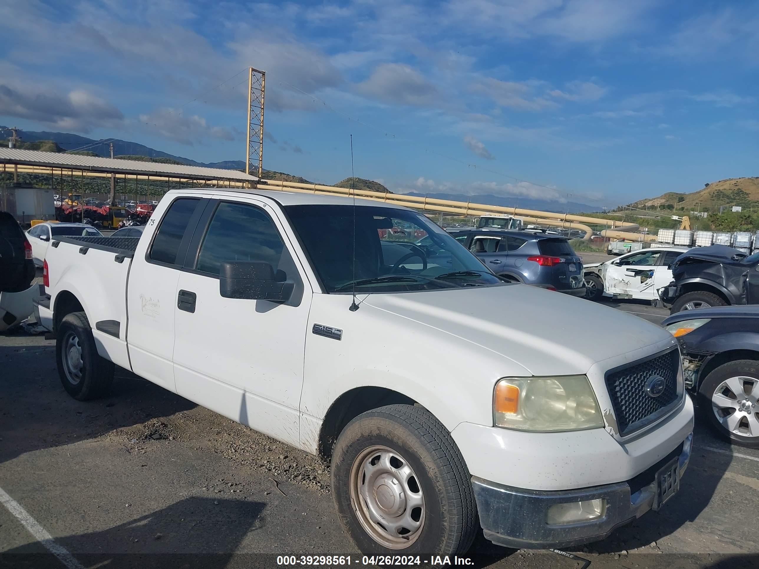 FORD F-150 2005 1ftpx02575kc99131