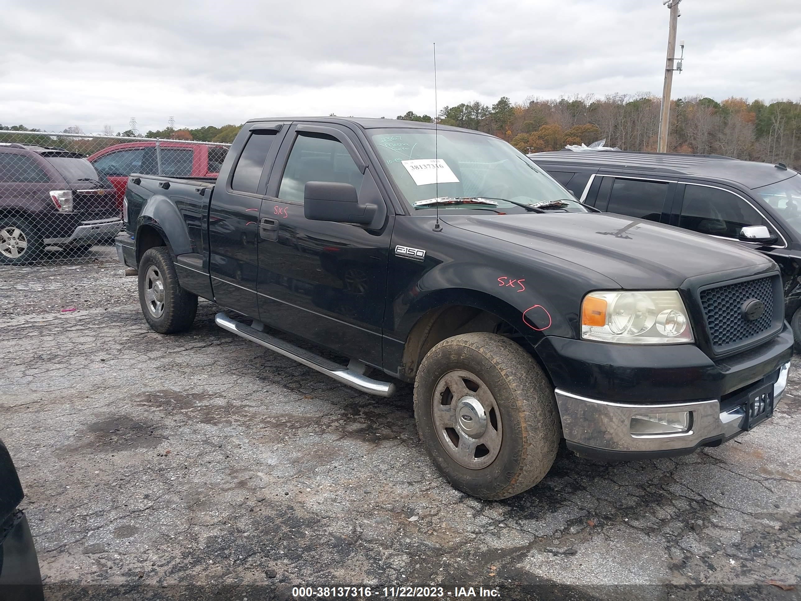 FORD F-150 2005 1ftpx02595kc86395