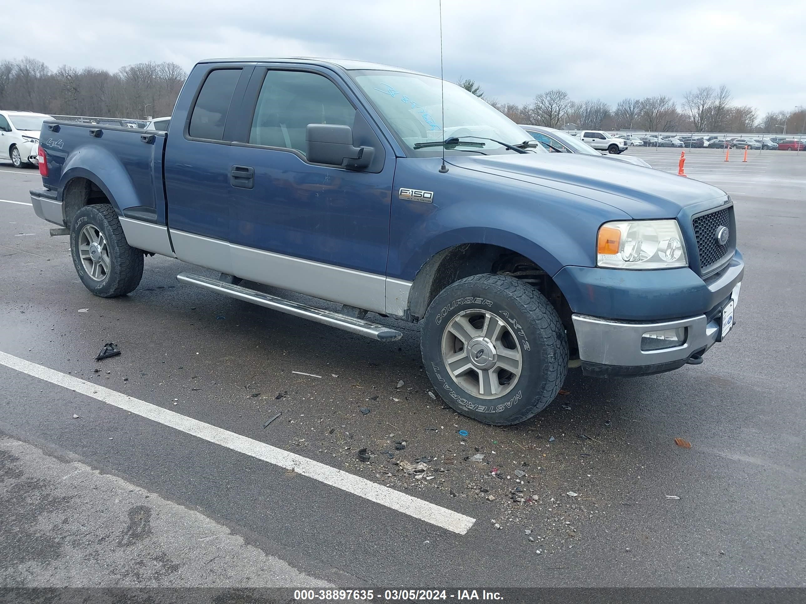 FORD F-150 2005 1ftpx04505ke78057