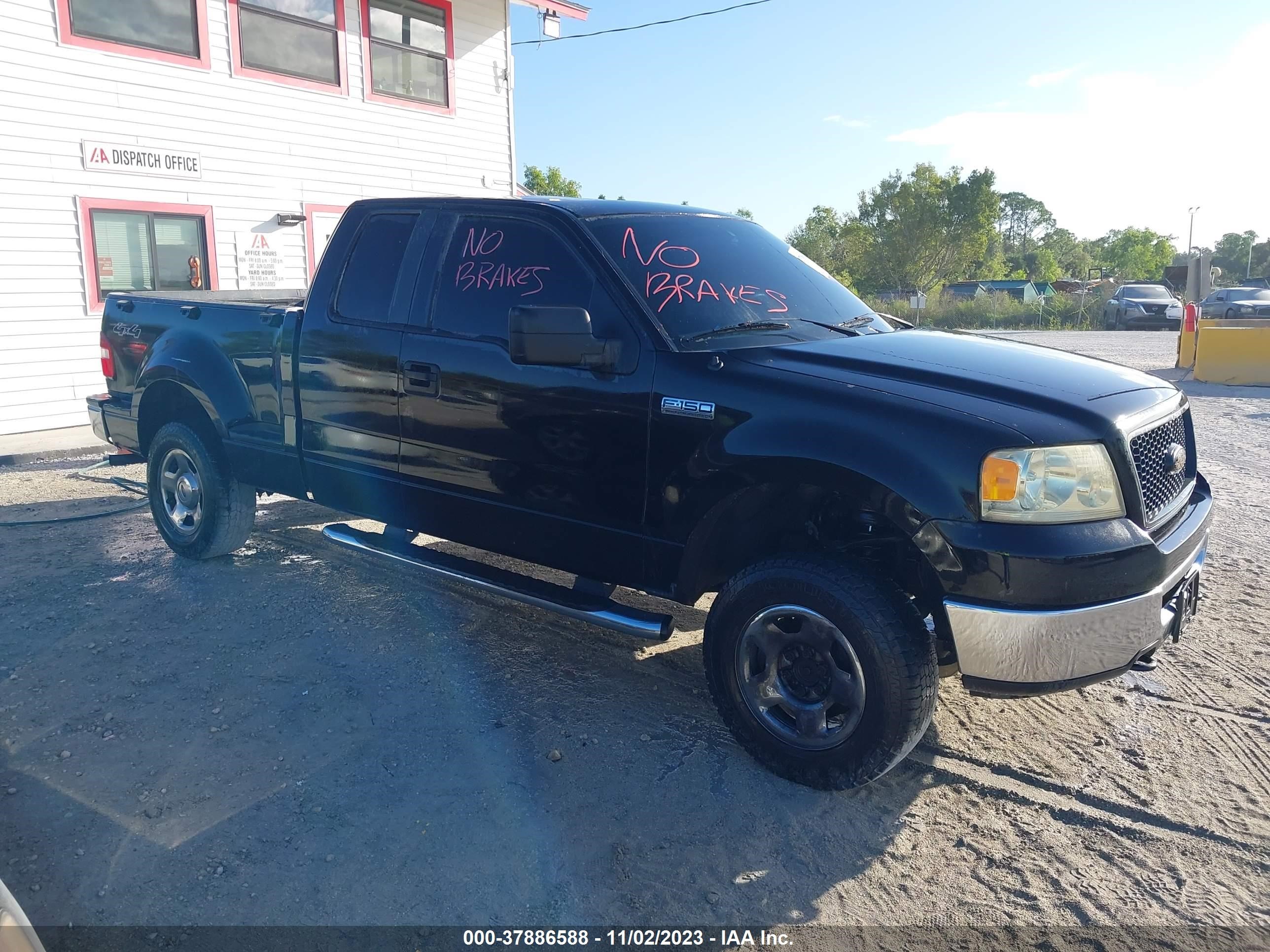 FORD F-150 2006 1ftpx04546kd41513