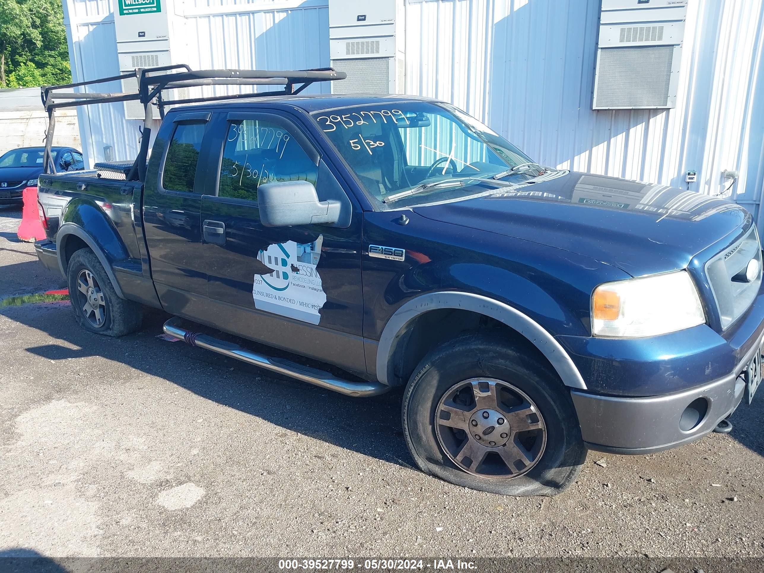 FORD F-150 2006 1ftpx04556ka58683