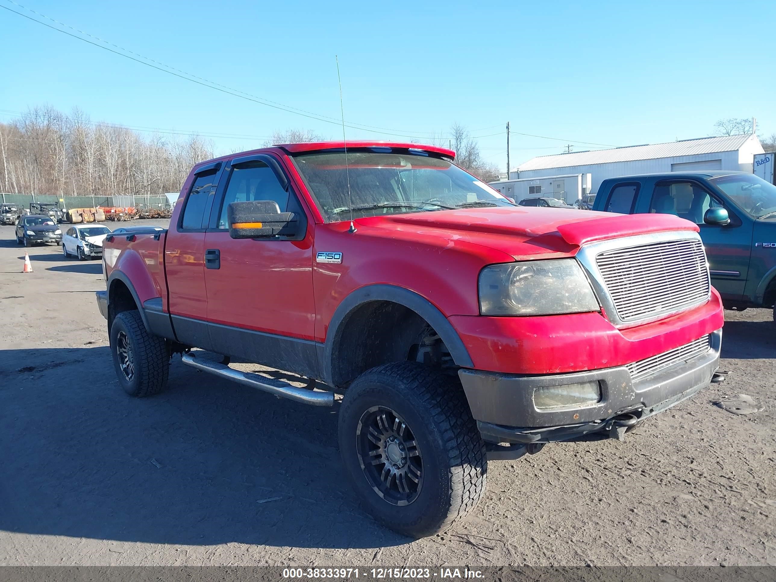 FORD F-150 2004 1ftpx045x4ka22257