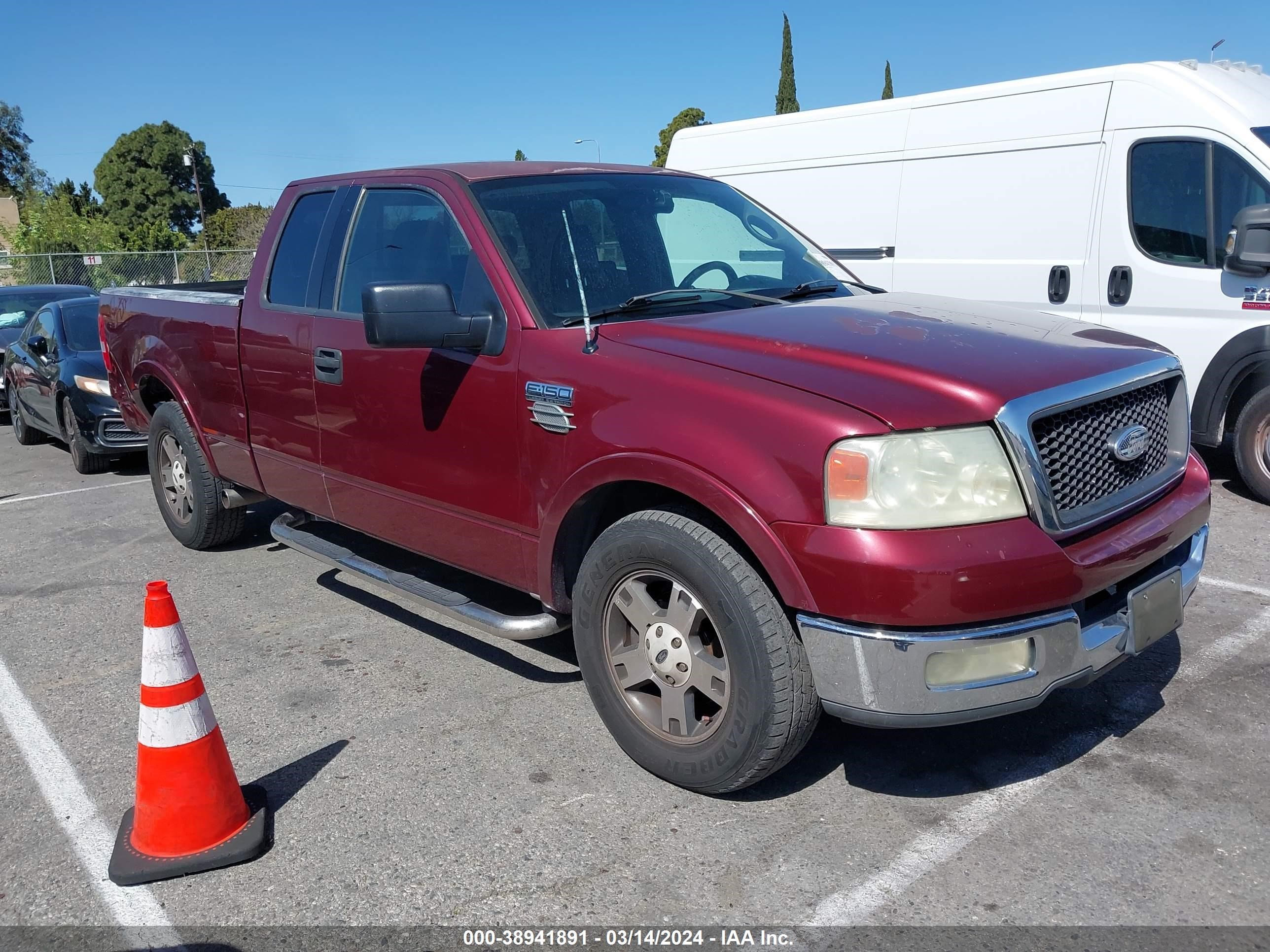 FORD F-150 2004 1ftpx12514nb86701