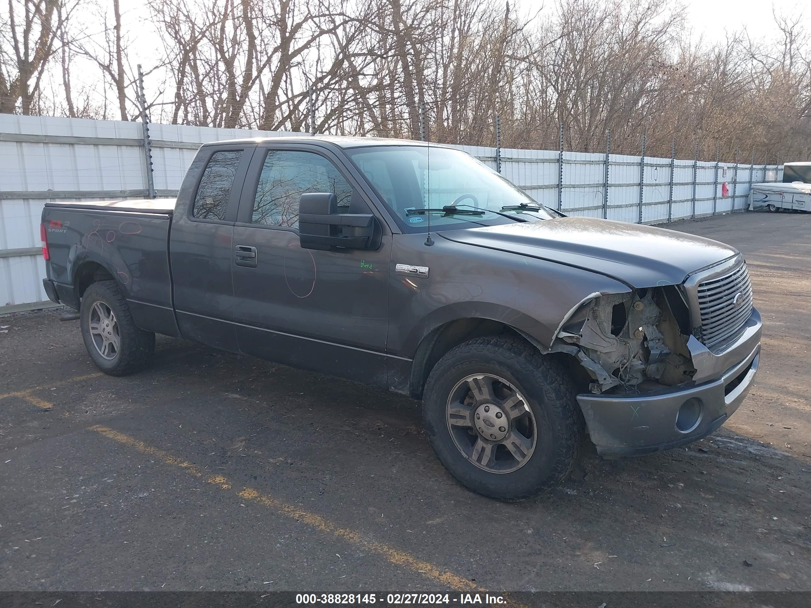 FORD F-150 2007 1ftpx12527kb62624