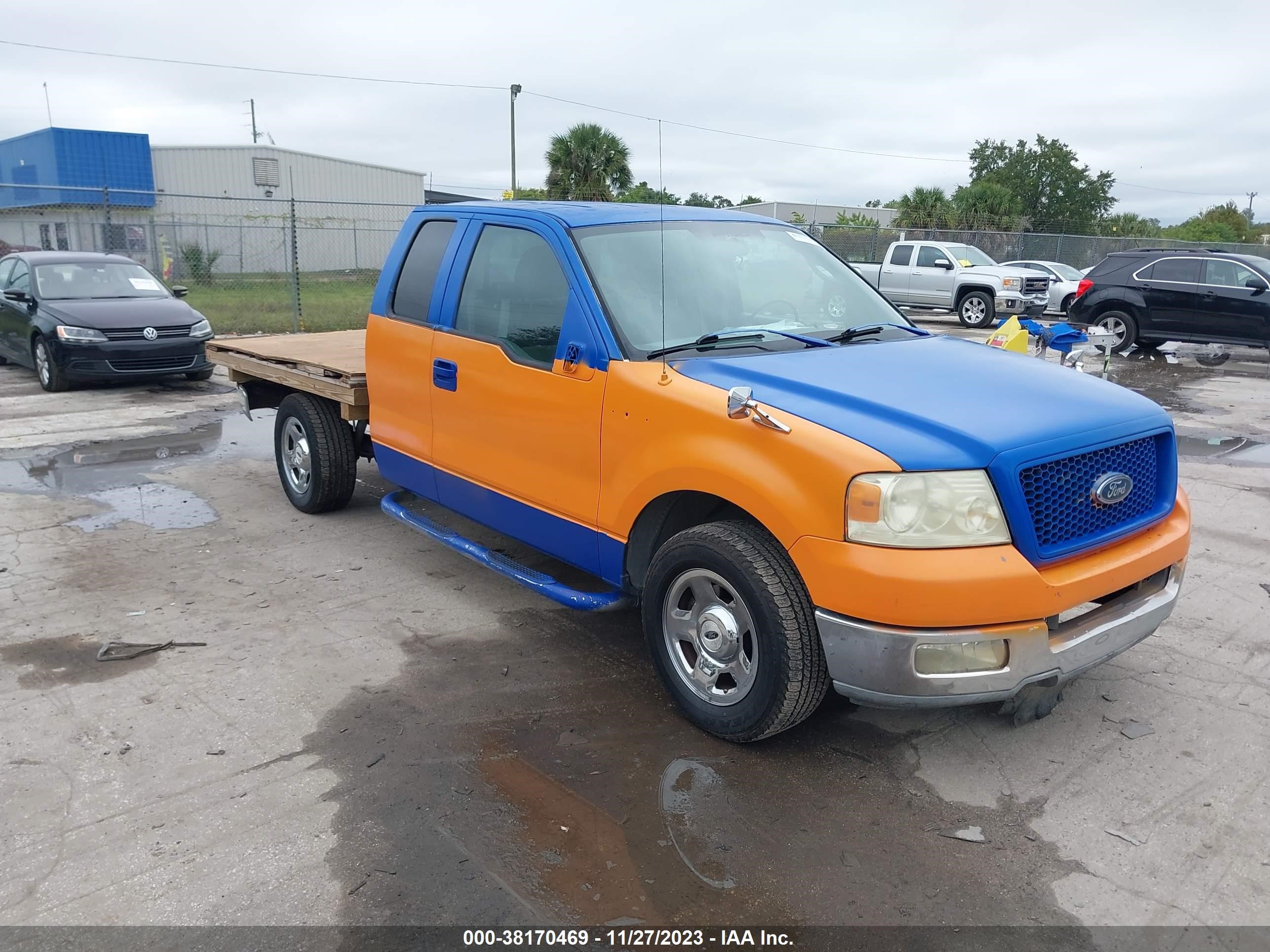 FORD F-150 2005 1ftpx12555na60195