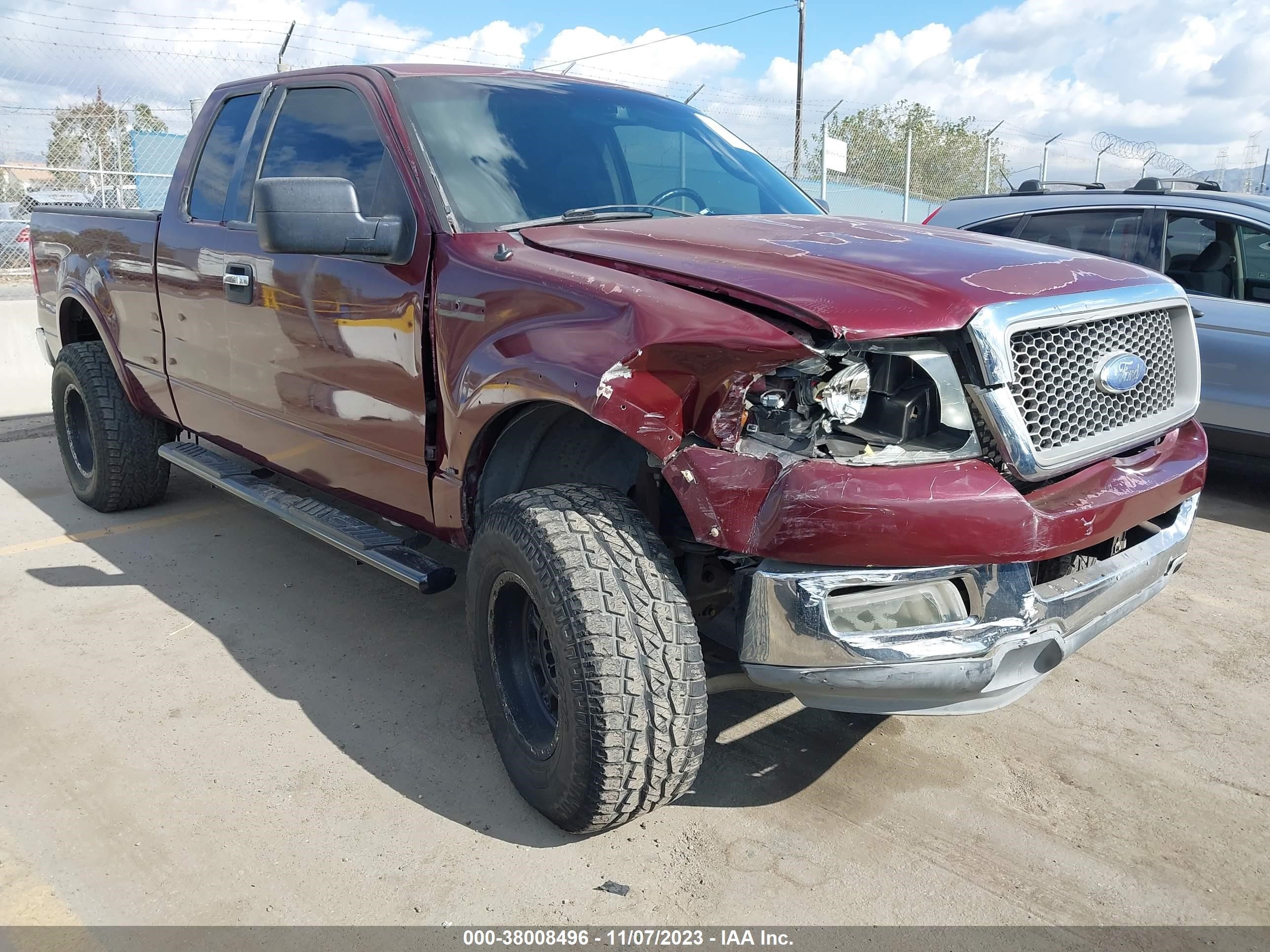 FORD F-150 2004 1ftpx12574nb16507