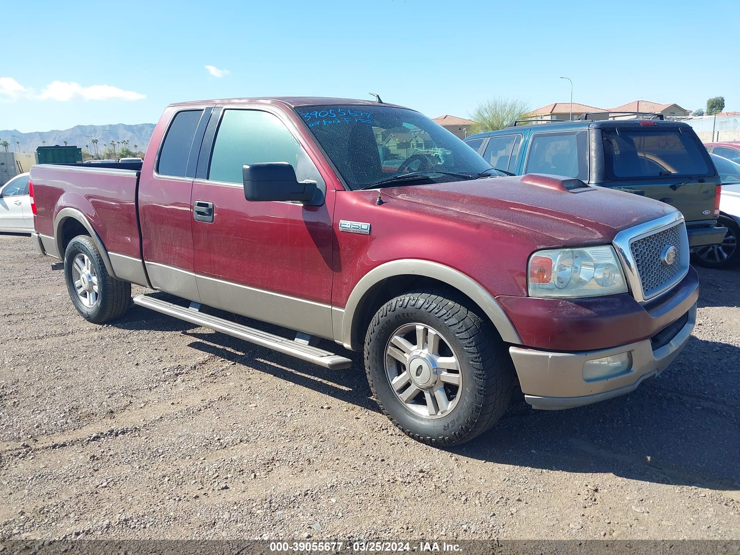 FORD F-150 2004 1ftpx12594nb59035