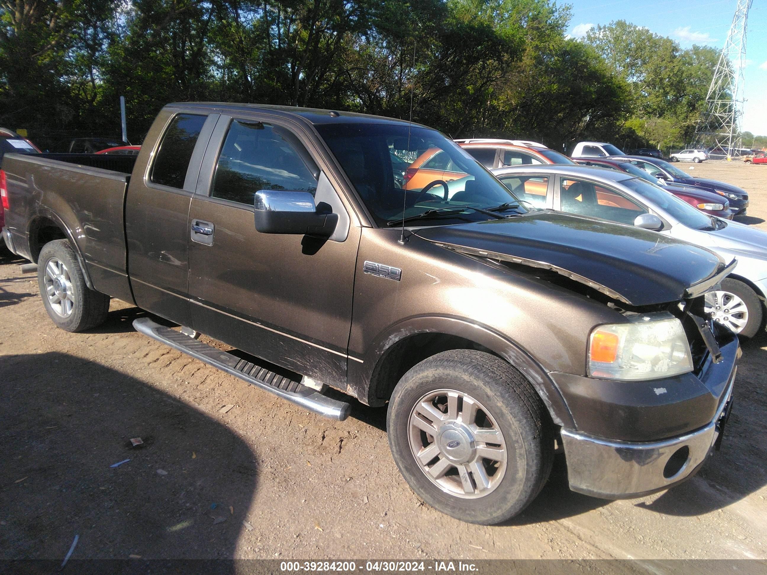 FORD F-150 2008 1ftpx12v48fb38741