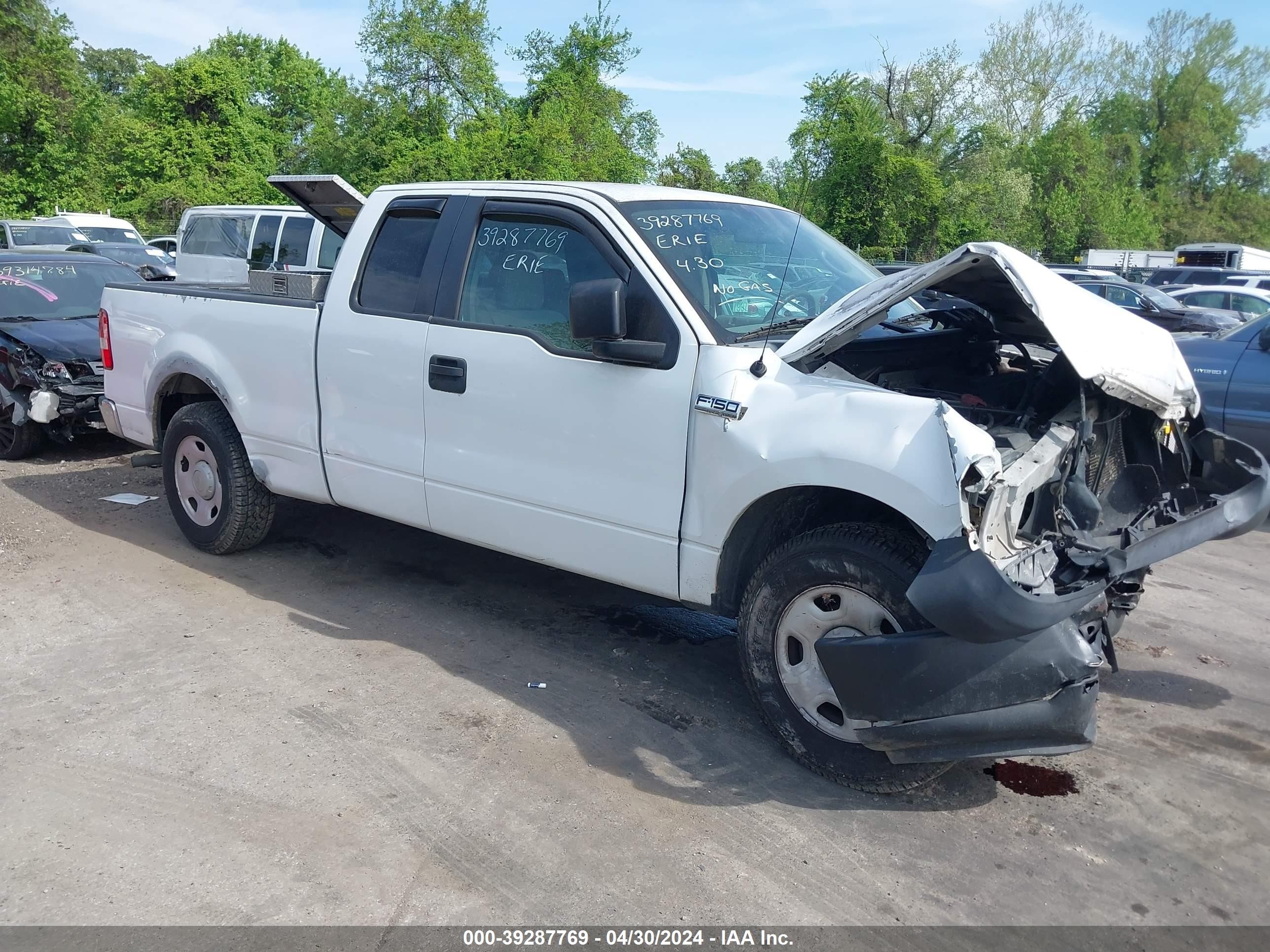 FORD F-150 2007 1ftpx12v57fb68054