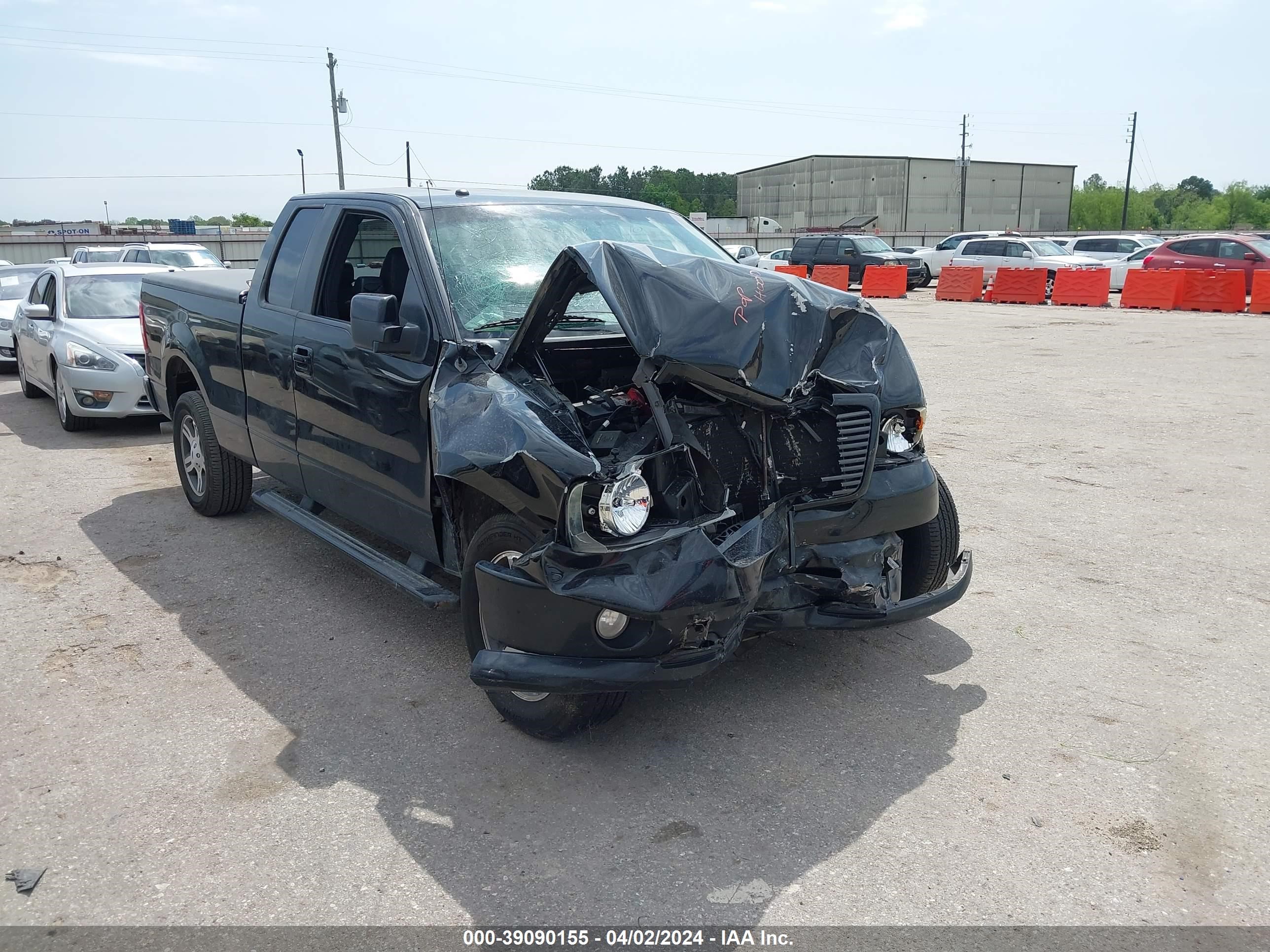 FORD F-150 2008 1ftpx12v58kc36667