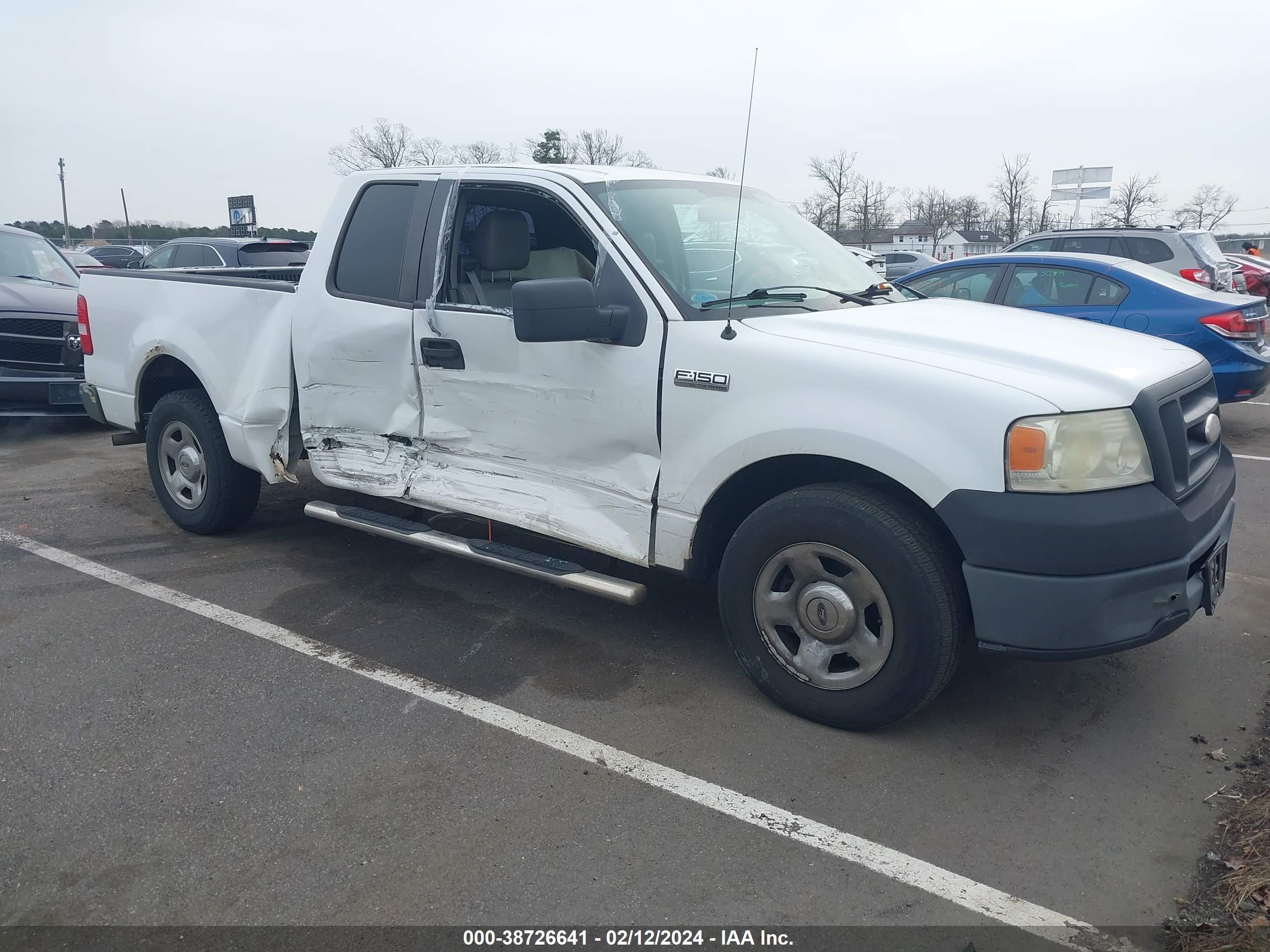 FORD F-150 2008 1ftpx12v78fb40919