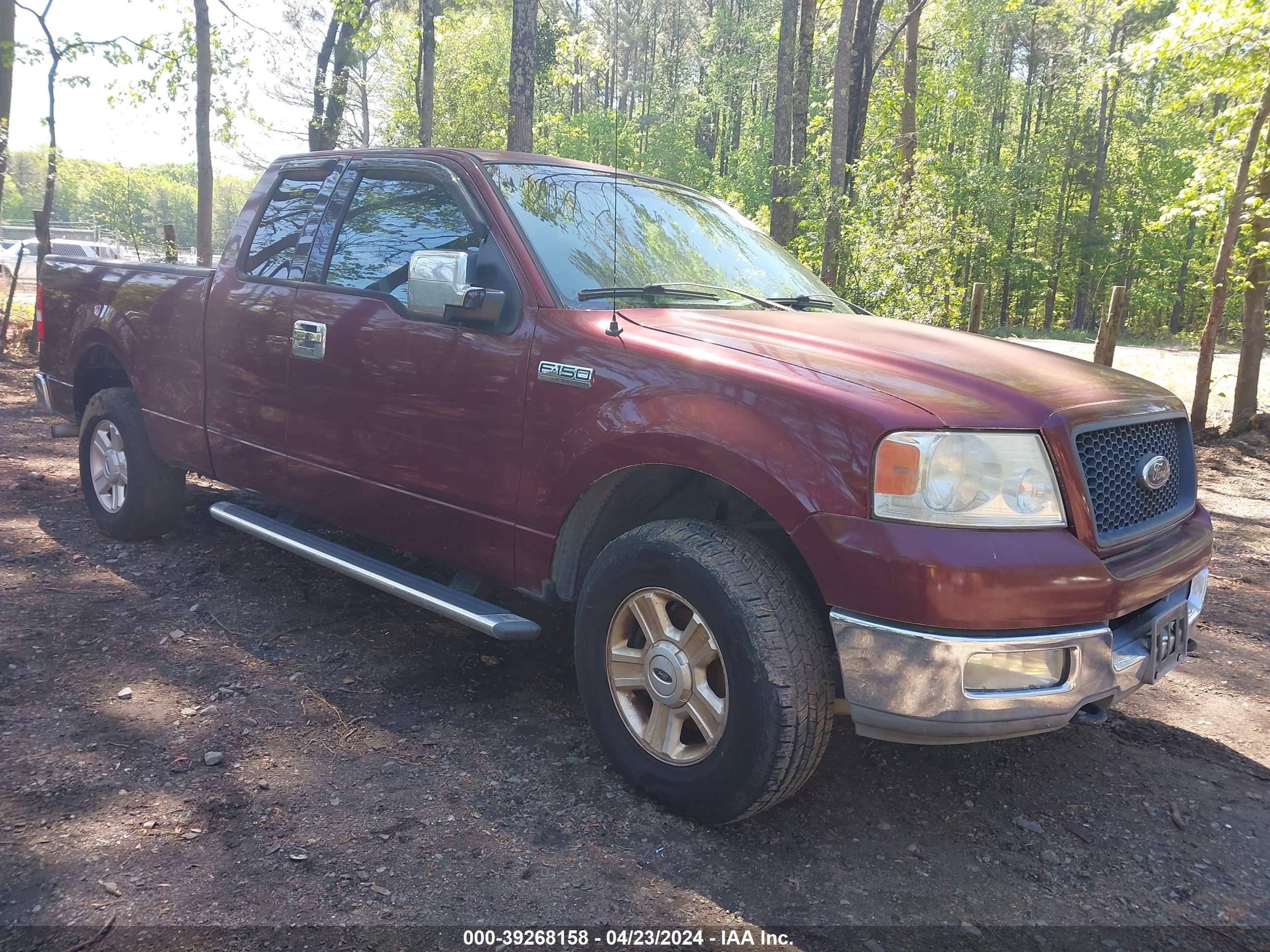 FORD F-150 2004 1ftpx14524nb54918