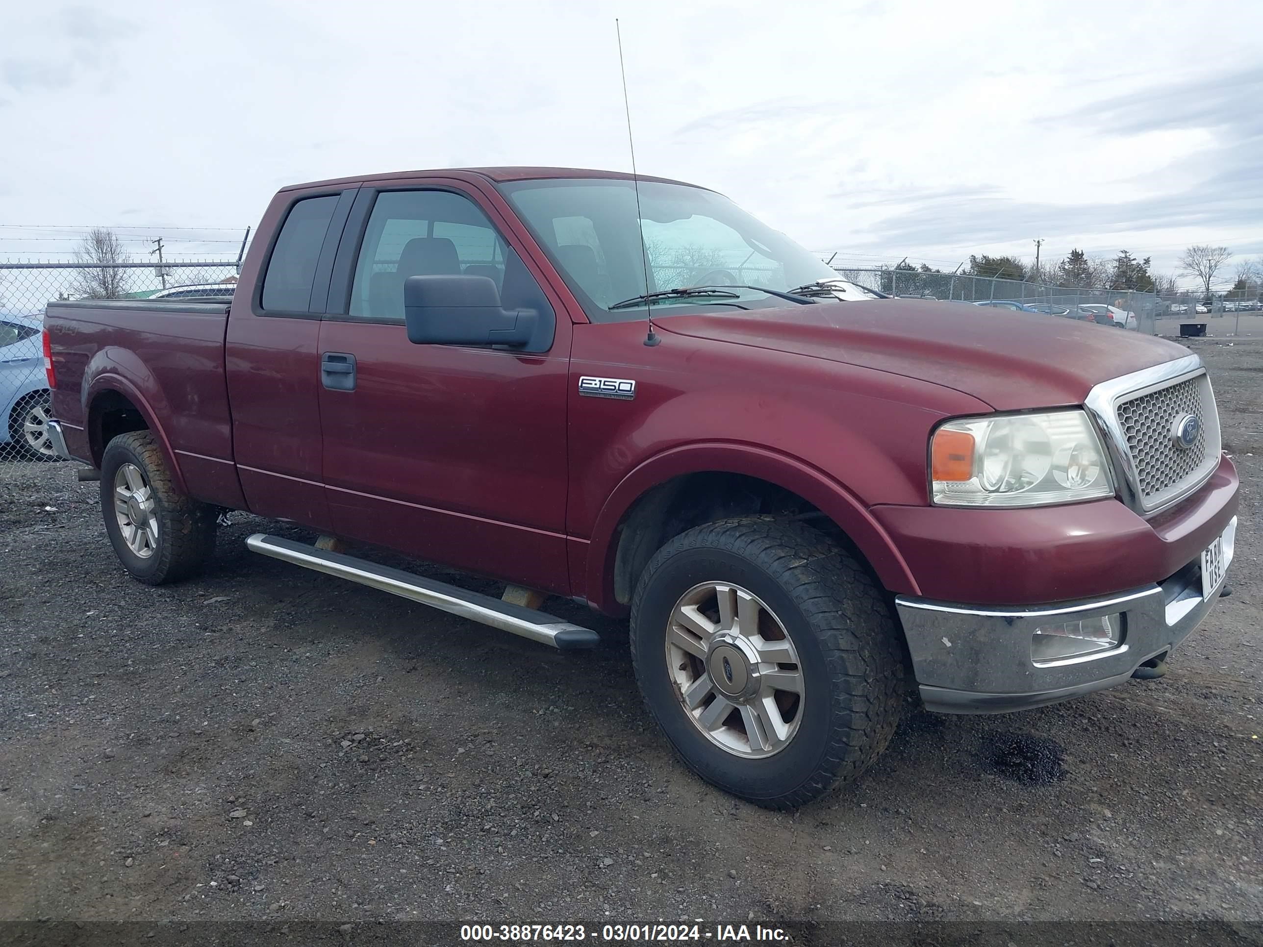 FORD F-150 2004 1ftpx14534nc28167