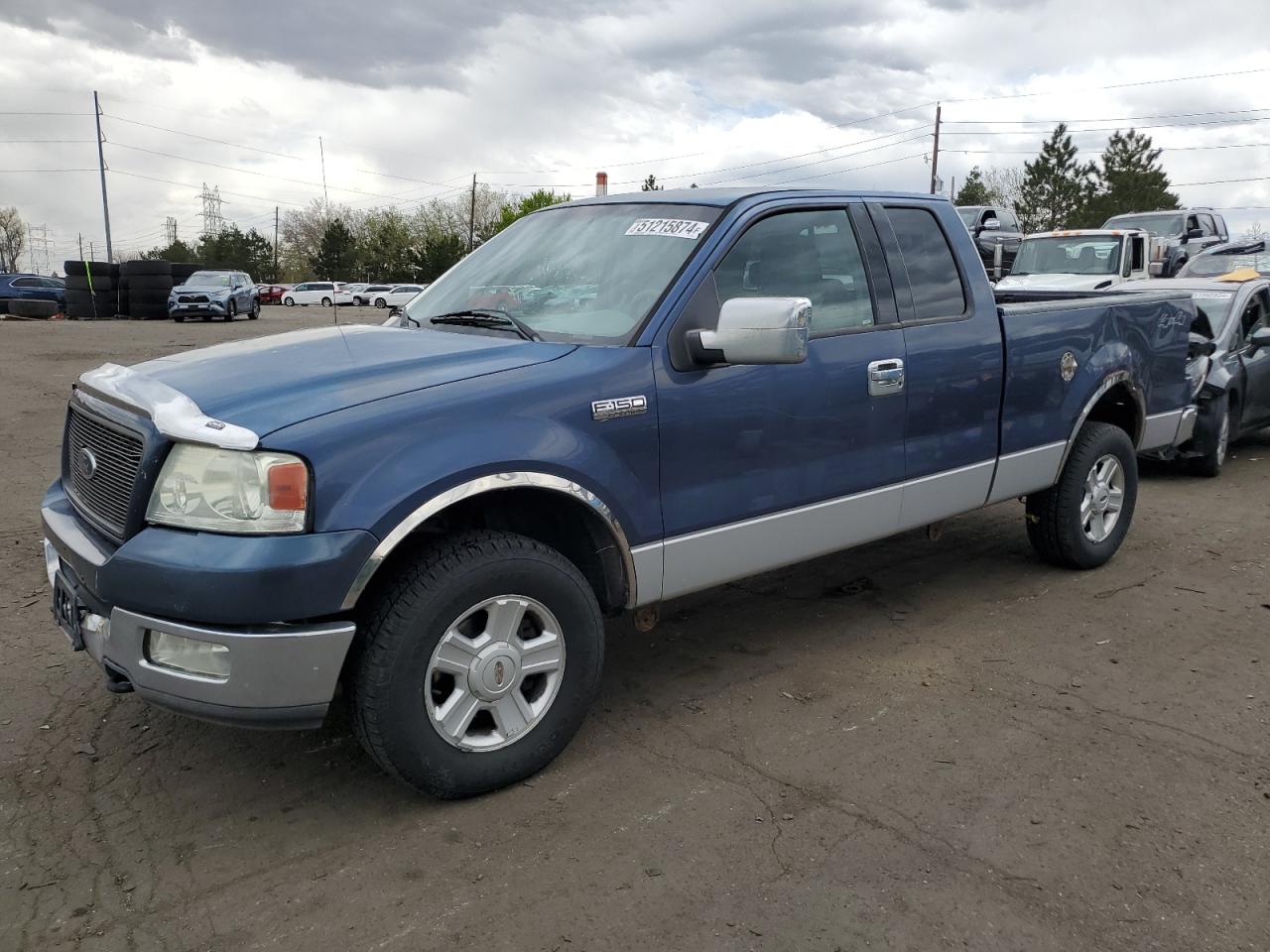 FORD F-150 2004 1ftpx14544na91286