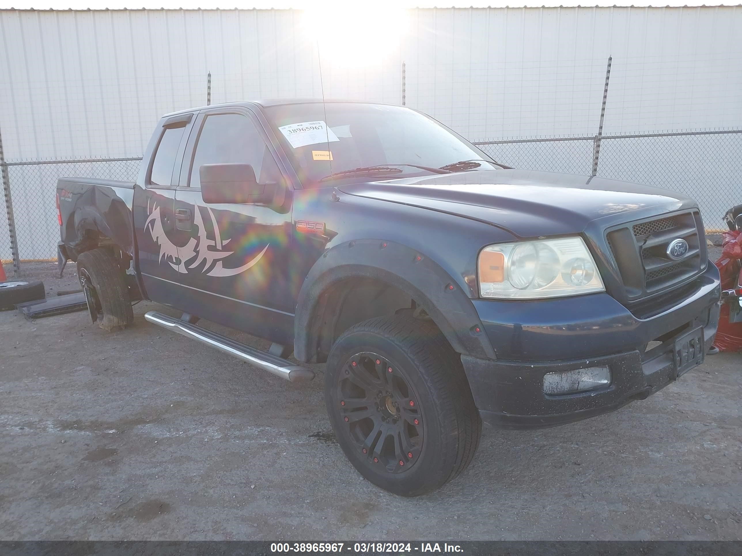 FORD F-150 2005 1ftpx14545na31025