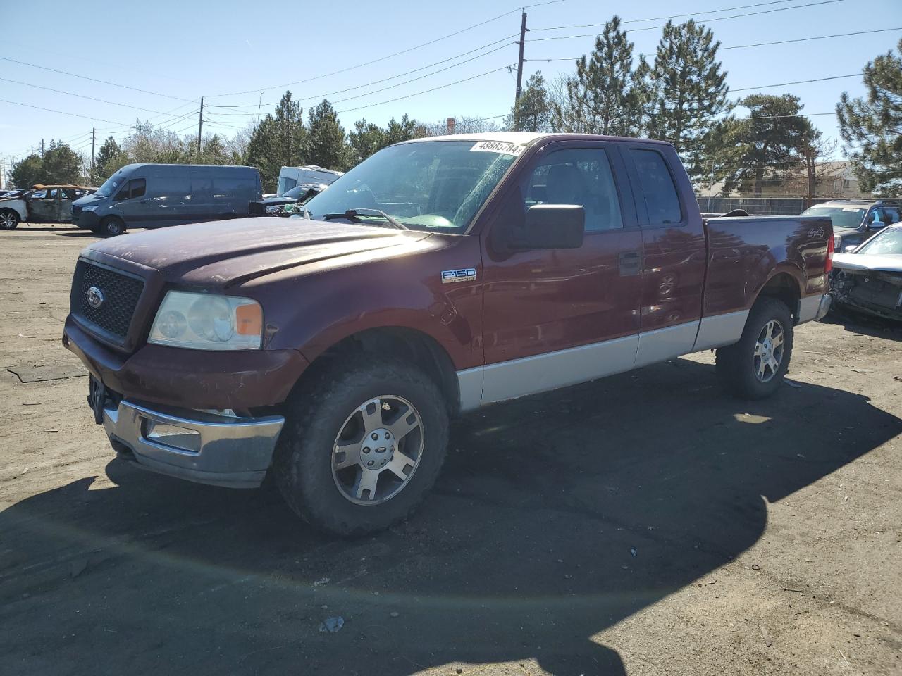 FORD F-150 2005 1ftpx14545na53381