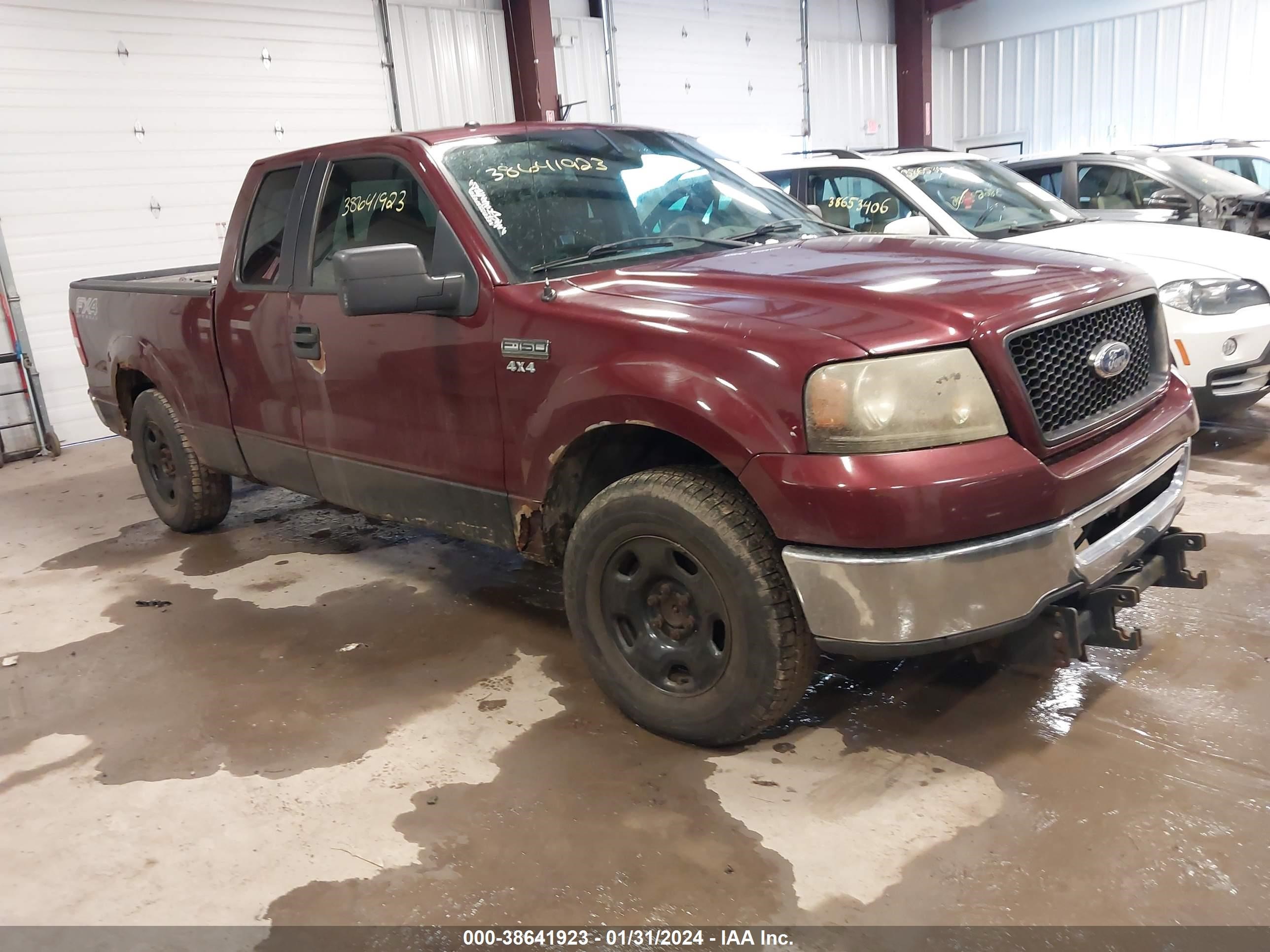 FORD F-150 2006 1ftpx14556nb72140